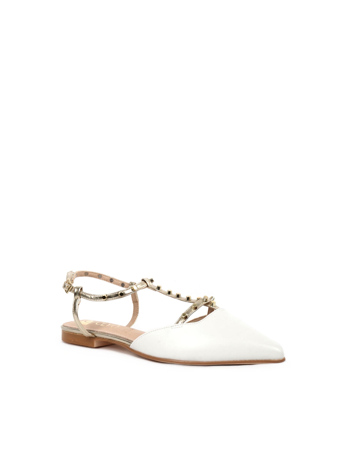 CLYO' BALLERINA CINT - BIANCO ORO