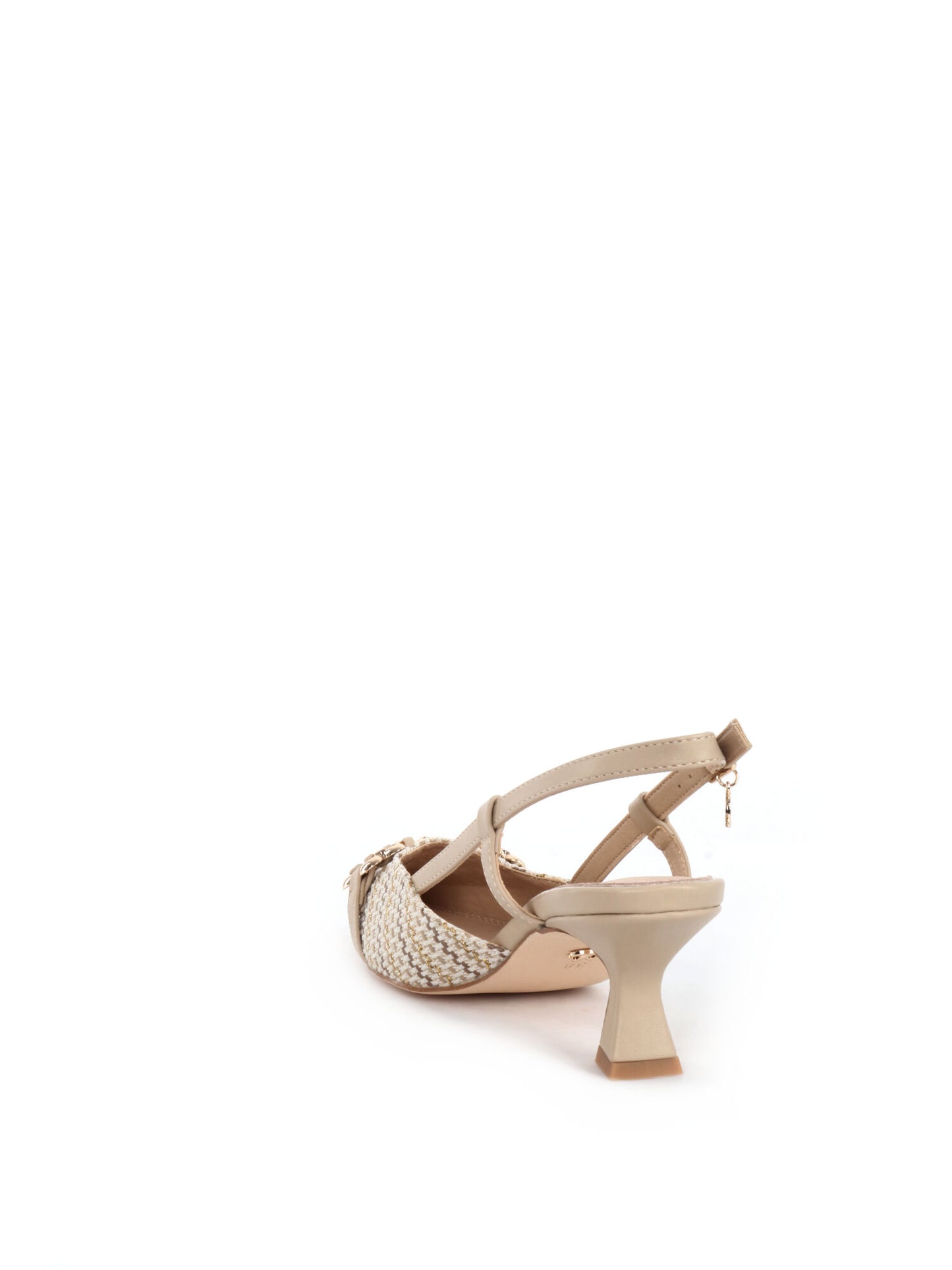 SLINGBACK CON FIBBIA CLYO' DONNA BEIGE