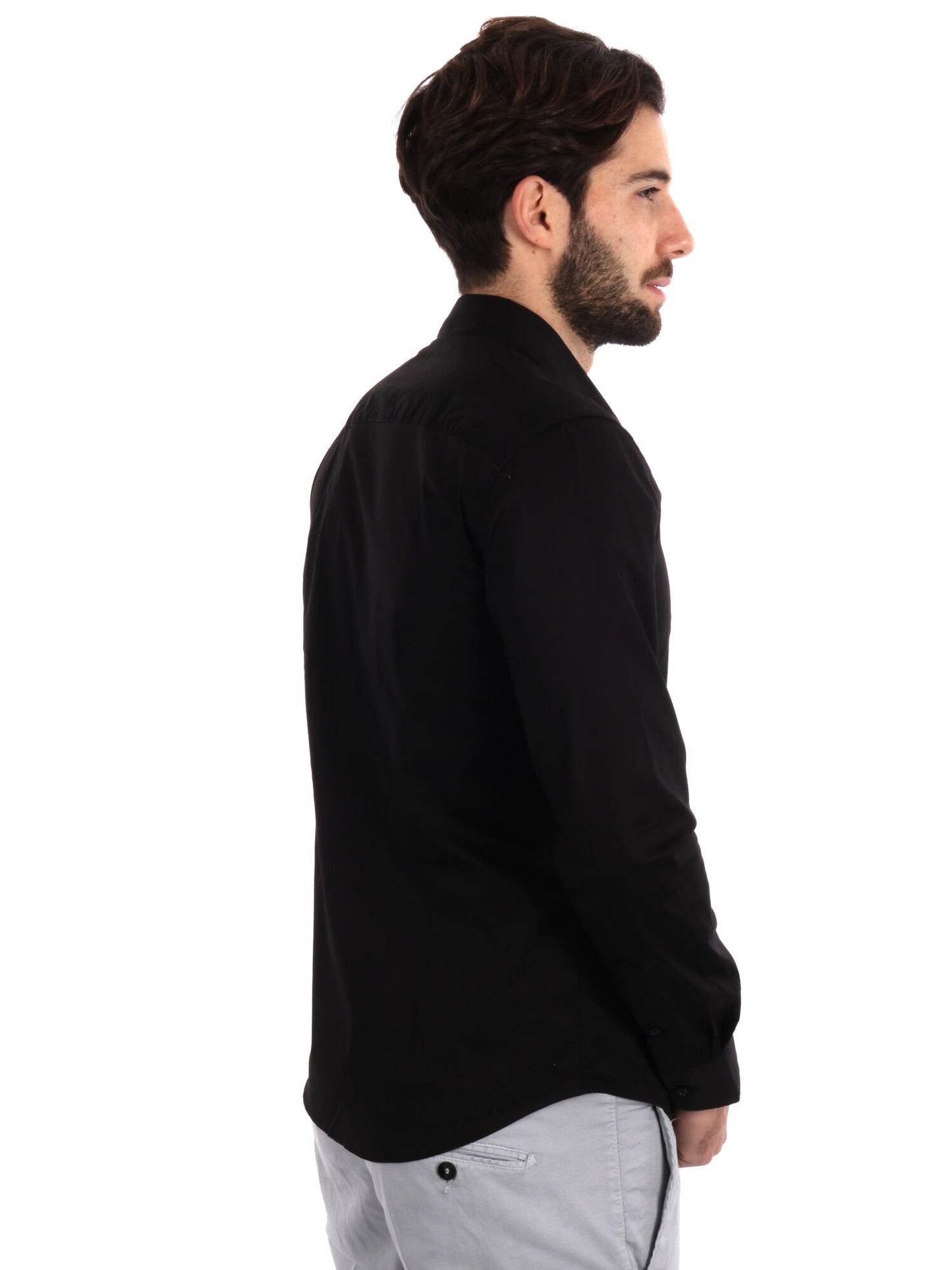 CAMICIA GIANNI LUPO UOMO NERO