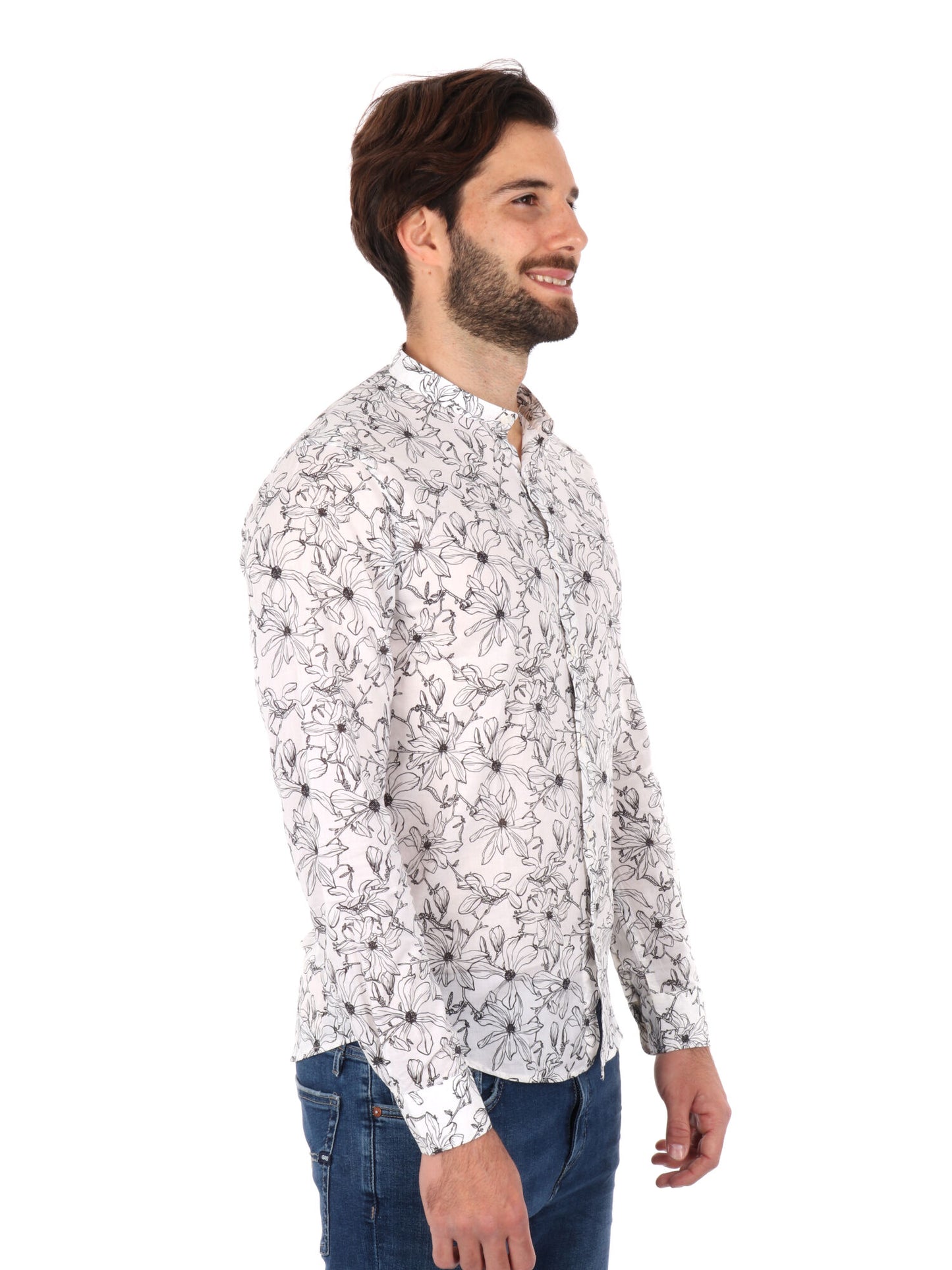 CAMICIA CON STAMPA GIANNI LUPO UOMO FANTASIA