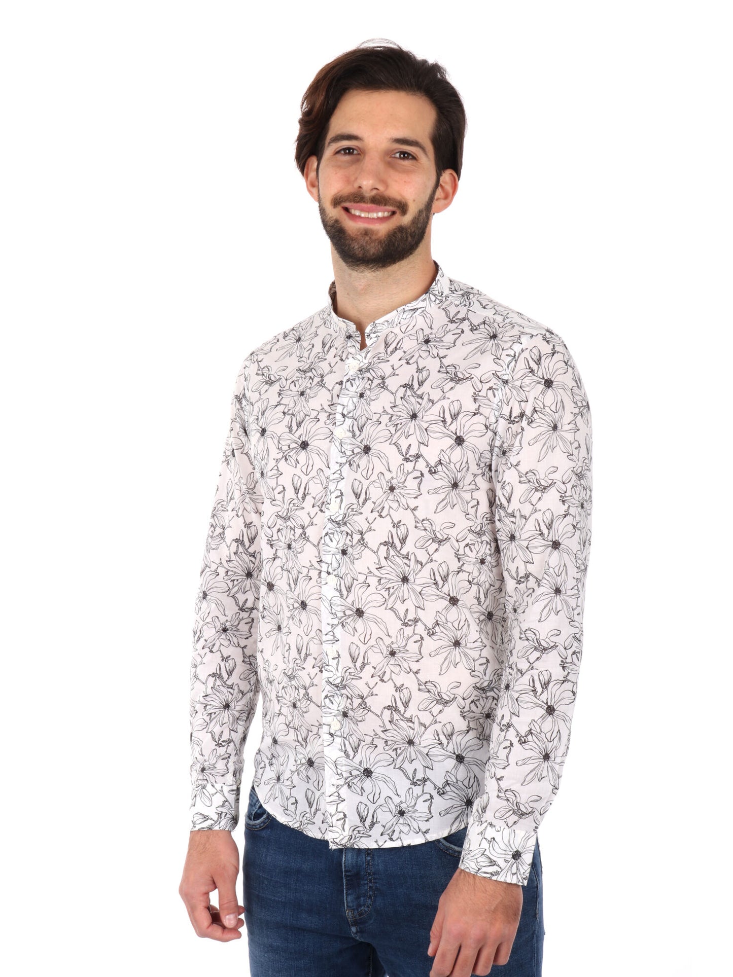 CAMICIA CON STAMPA GIANNI LUPO UOMO FANTASIA
