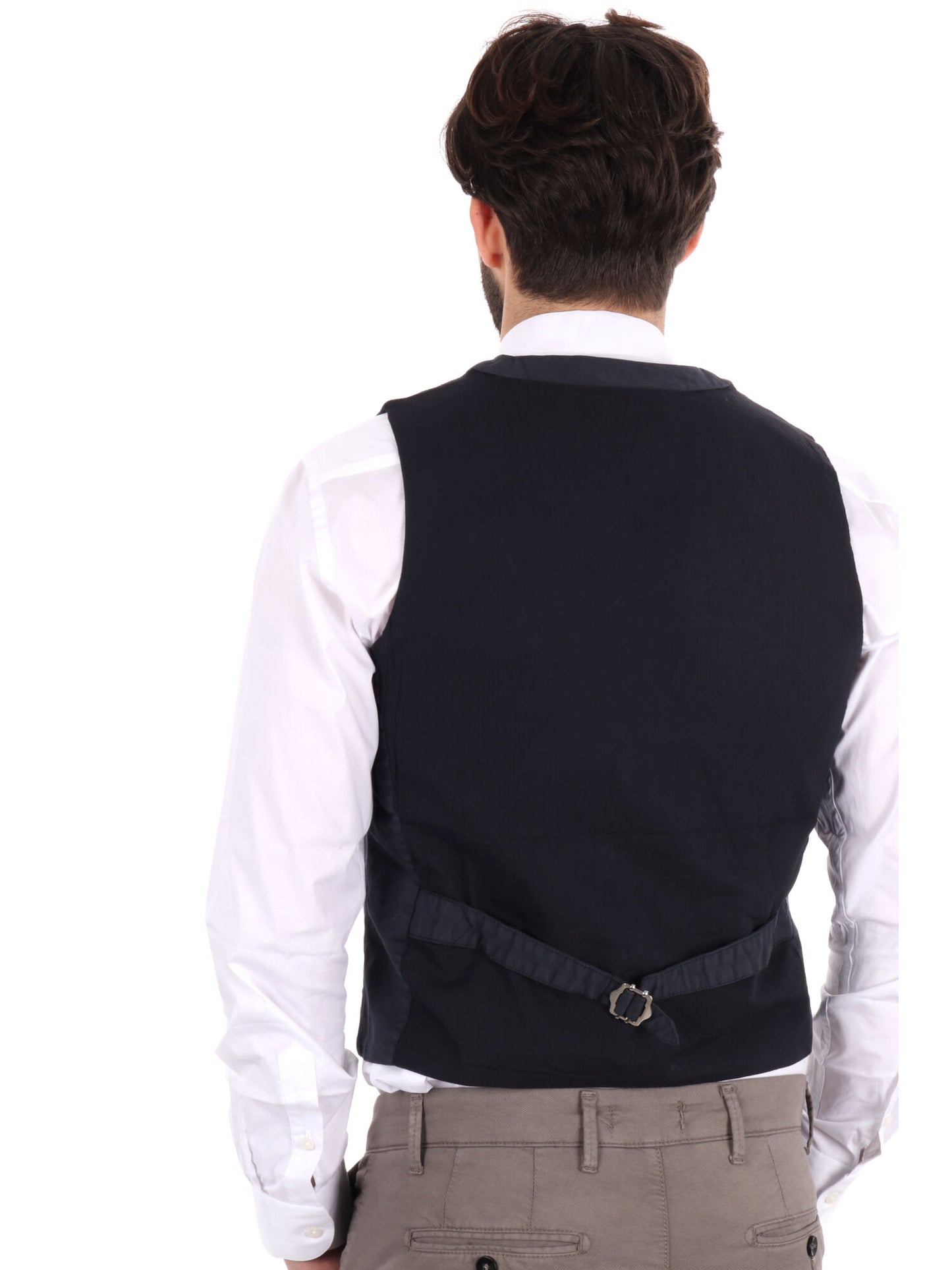 GILET GIANNI LUPO UOMO BLU