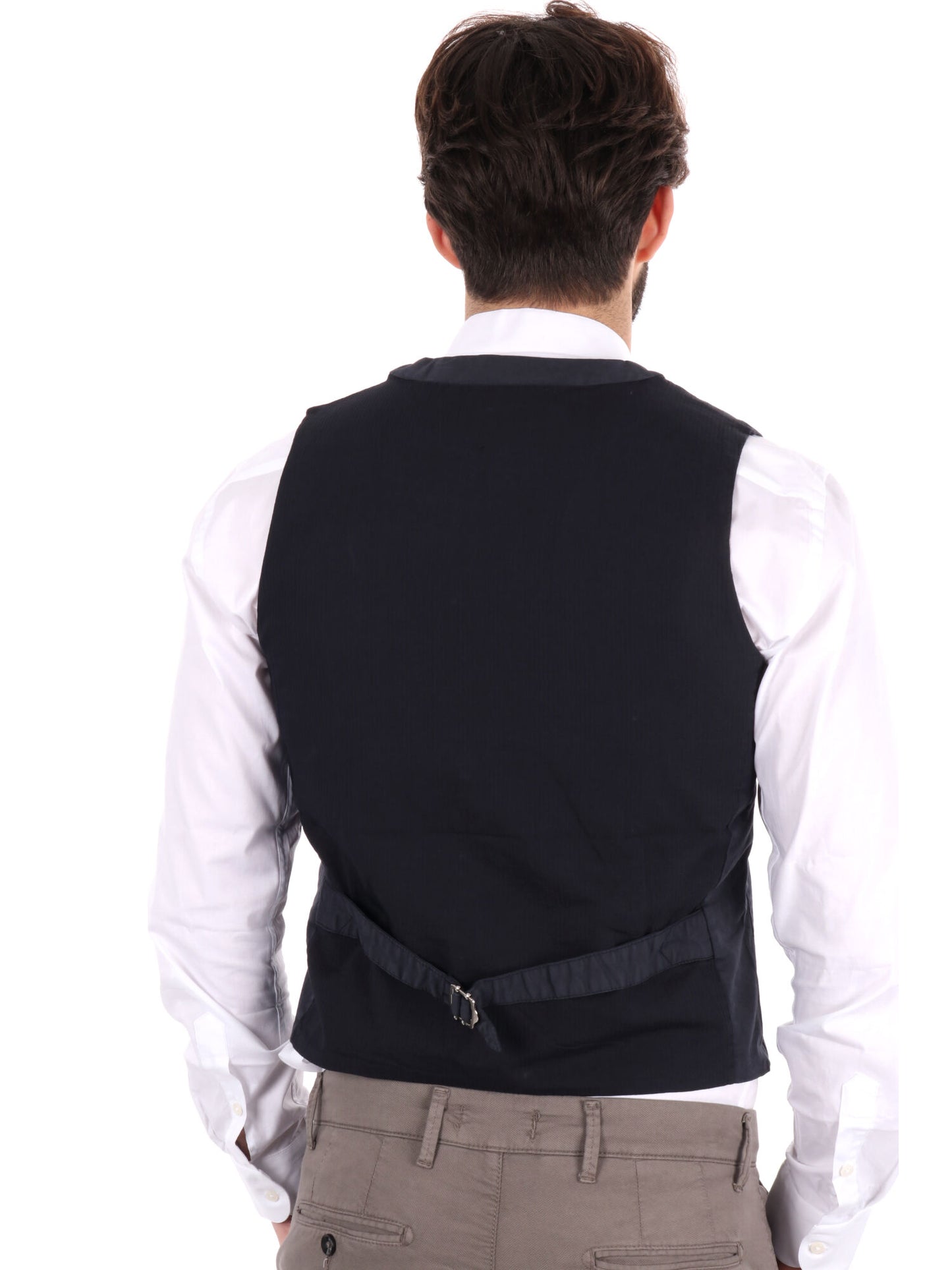 GILET GIANNI LUPO UOMO BLU