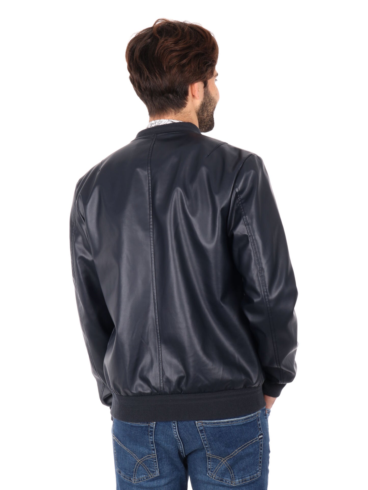 GIUBBINO BOMBER GIANNI LUPO UOMO BLU