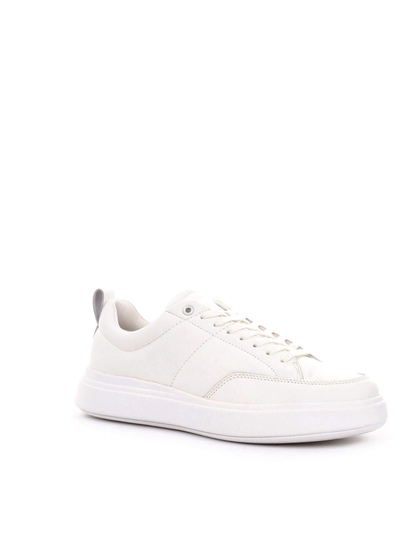 SNEAKERS LOW TOP LACE UP BASKET CALVIN KLEIN JEANS UOMO BIANCO