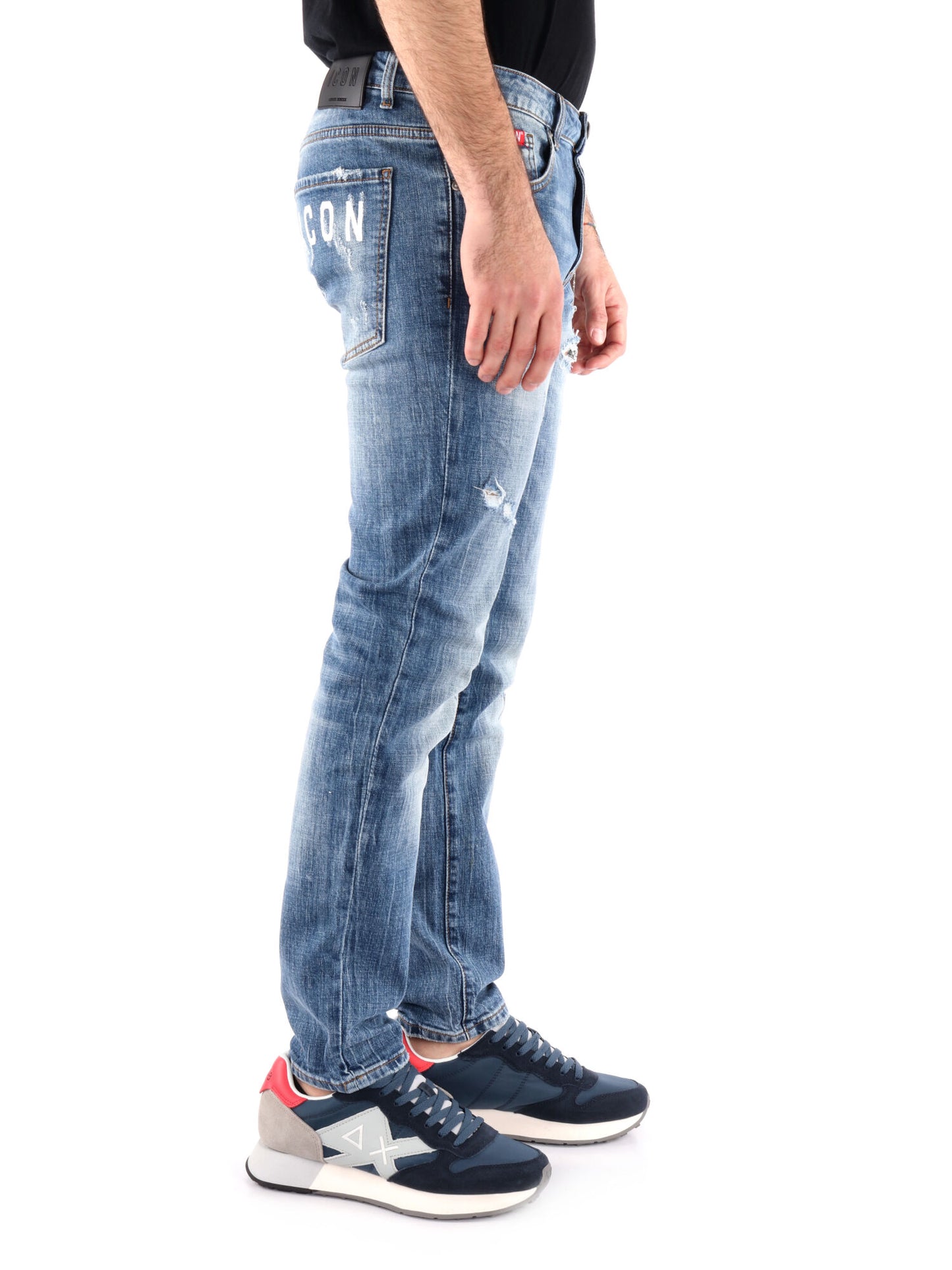 DENIM CON CATENA ICON UOMO JEANS