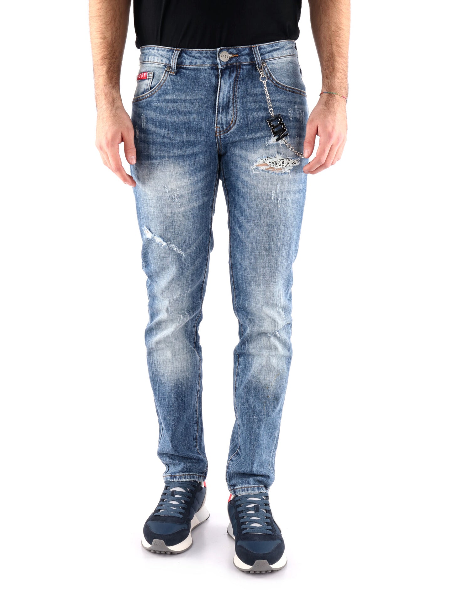 DENIM CON CATENA ICON UOMO JEANS
