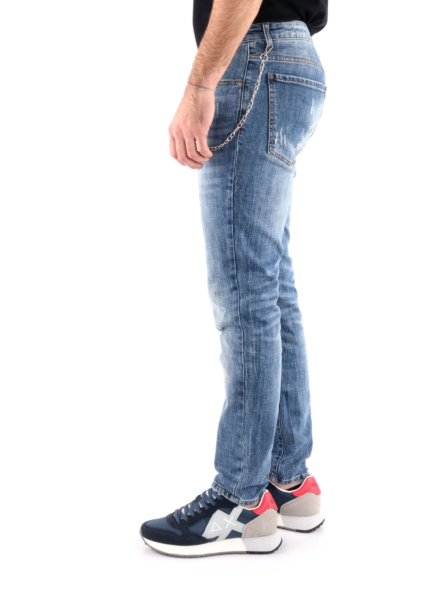 DENIM CON CATENA ICON UOMO JEANS