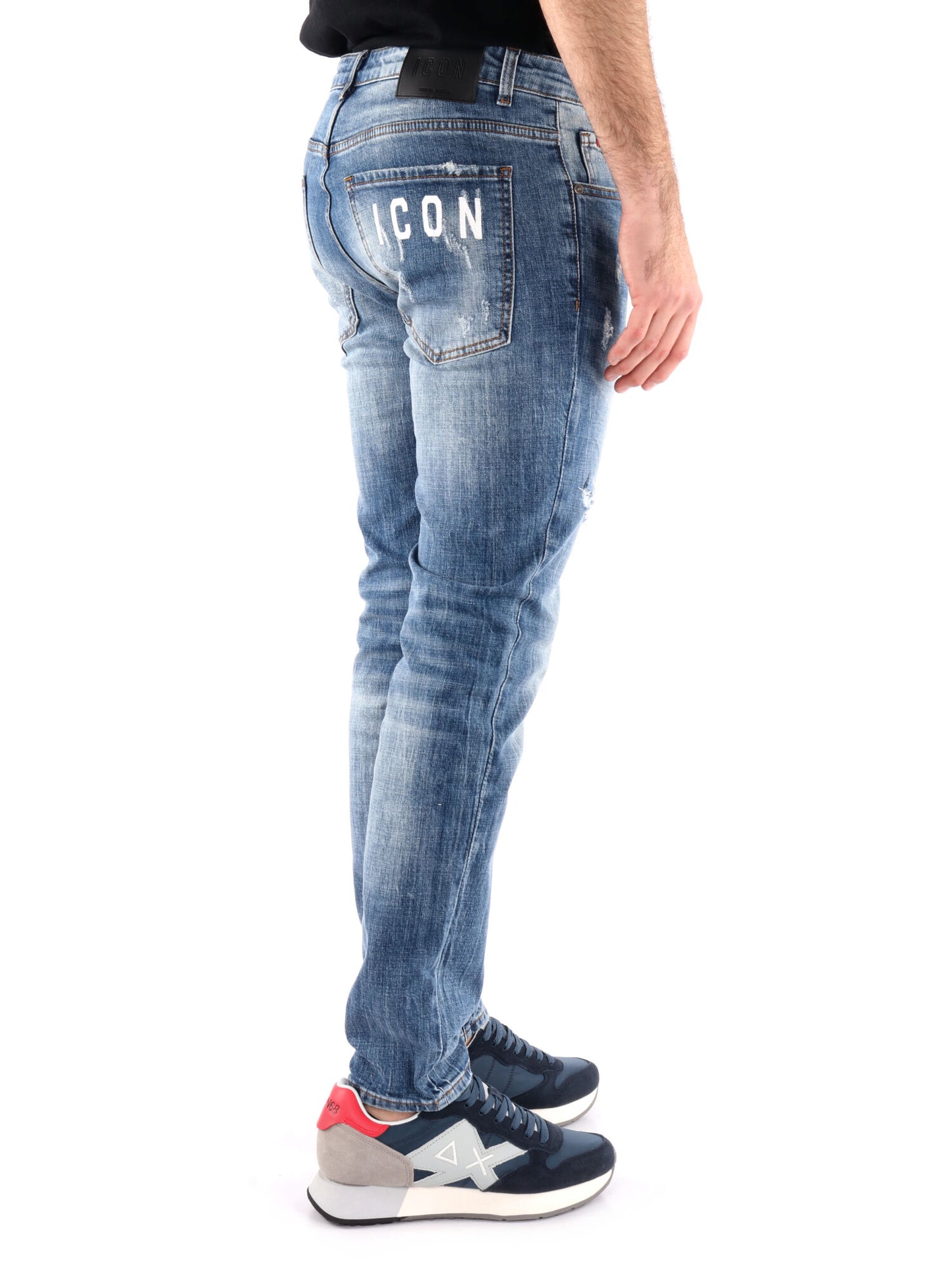 DENIM CON CATENA ICON UOMO JEANS