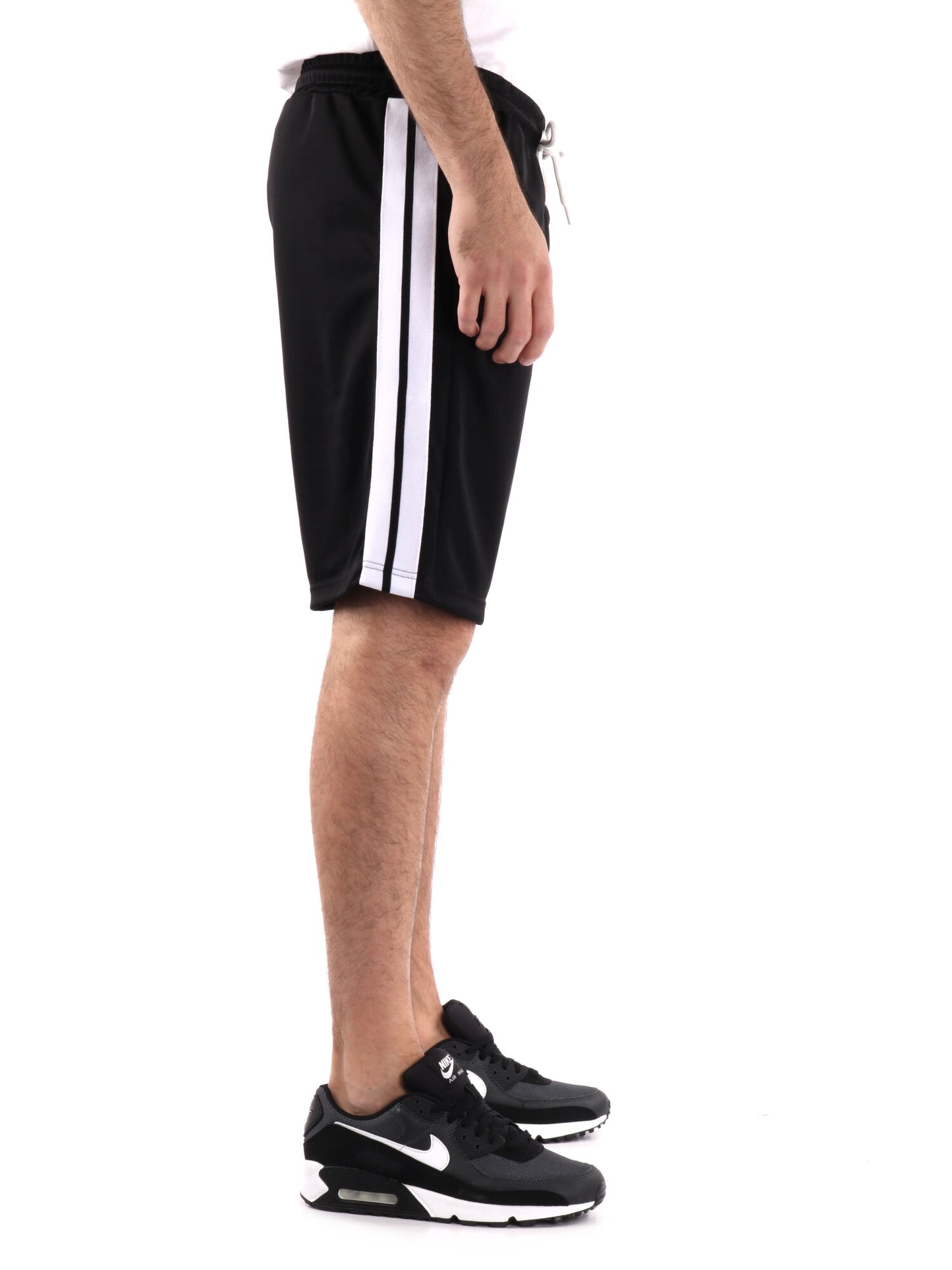 ICON FELPA ZIP POLY - NERO