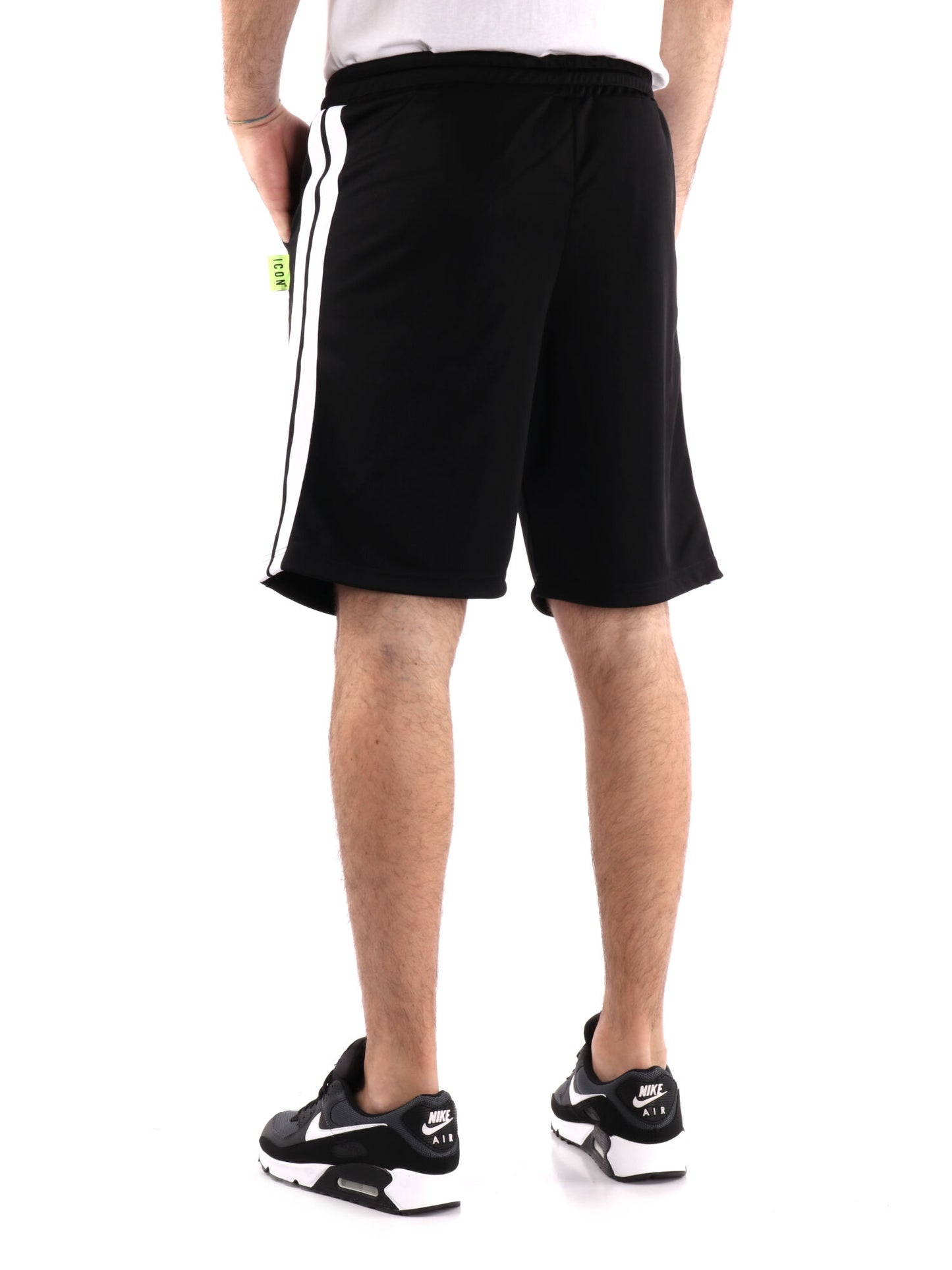 ICON FELPA ZIP POLY - NERO