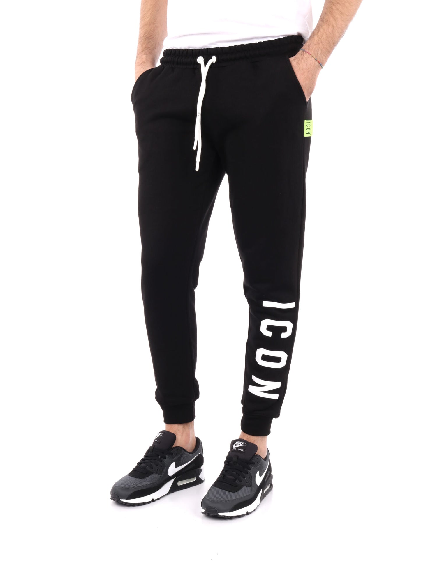 PANTALONE JOGGING ICON UOMO NERO
