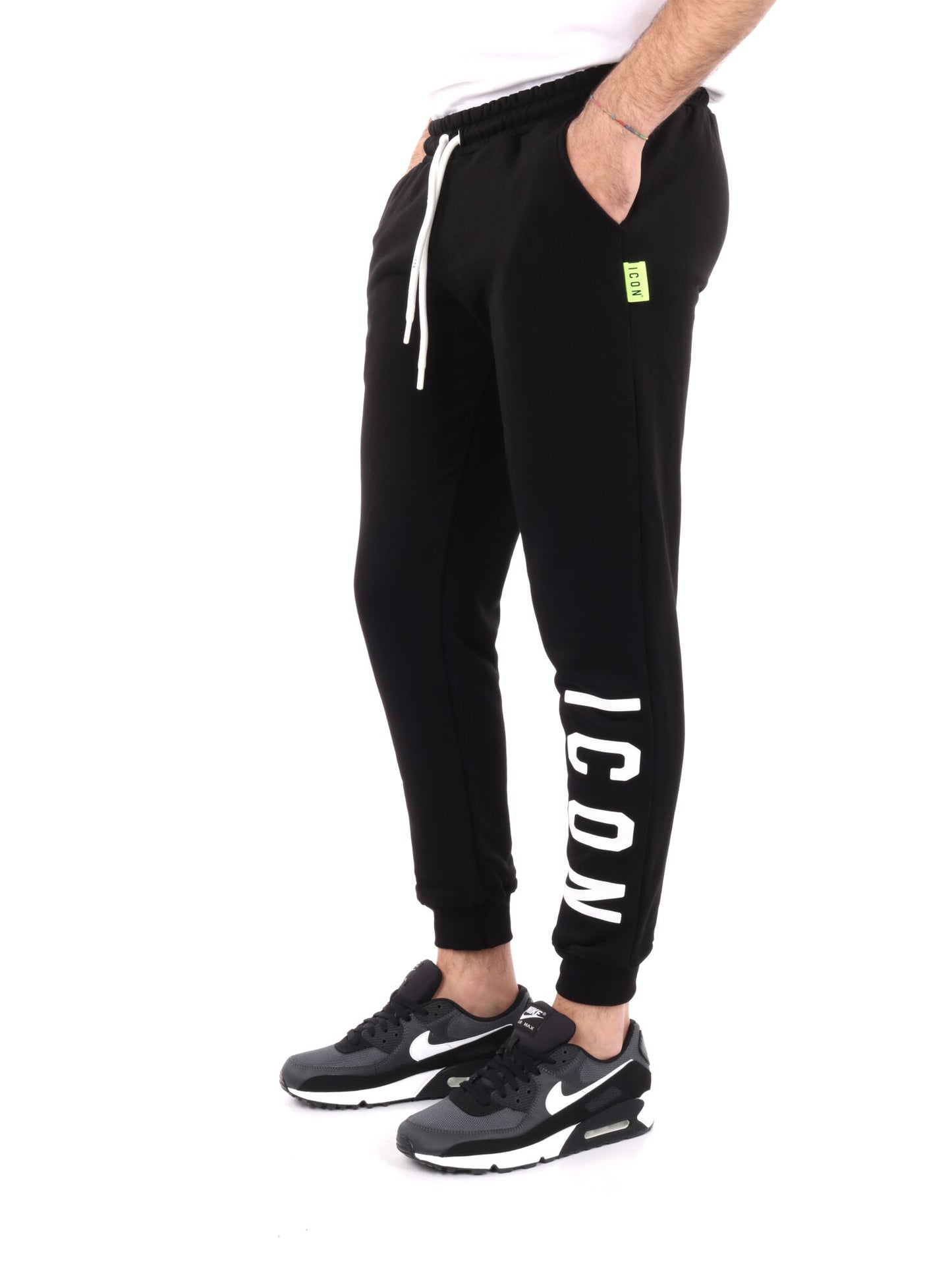 PANTALONE JOGGING ICON UOMO NERO