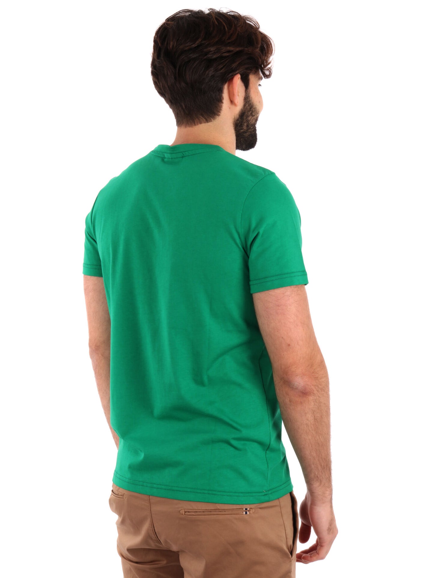 T-SHIRT LOGO SCHIZZI ICON UOMO VERDE