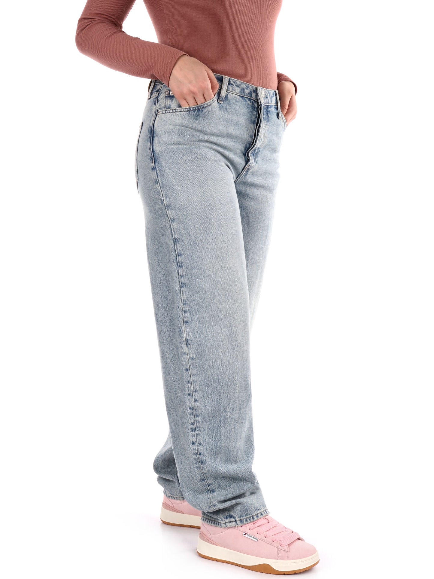 DENIM 90'S LOOSE CALVIN KLEIN JEANS DONNA JEANS CHIARO