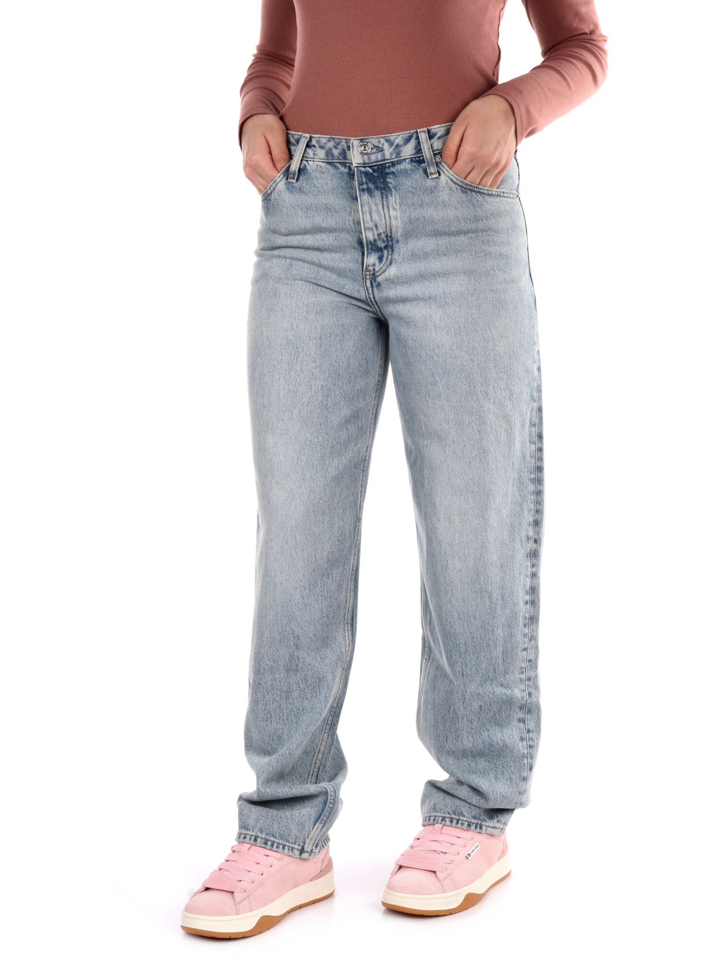 DENIM 90'S LOOSE CALVIN KLEIN JEANS DONNA JEANS CHIARO