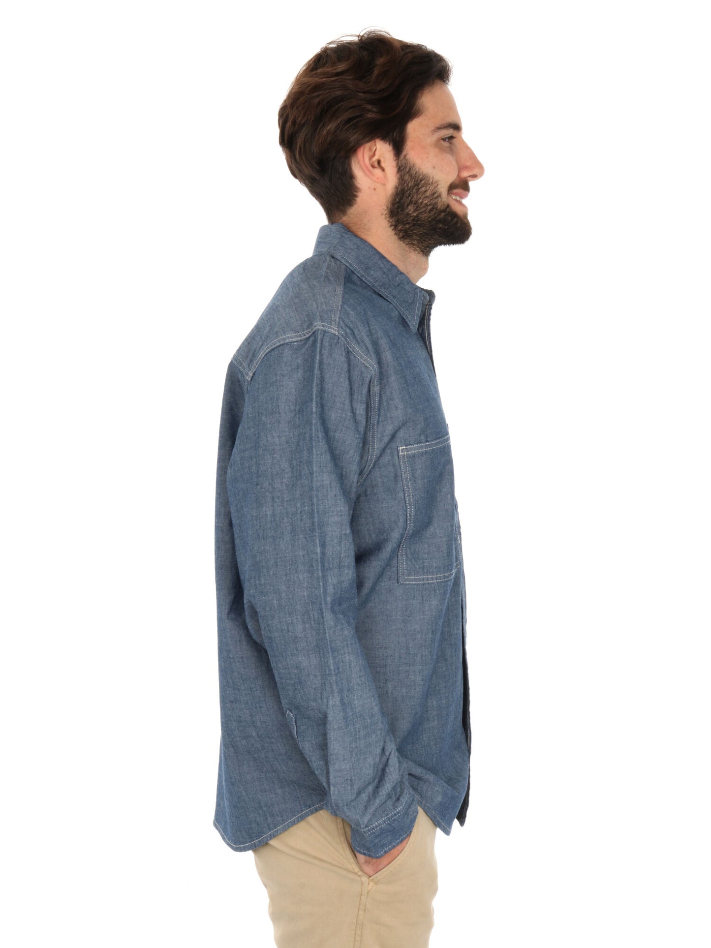 CAMICIA EASY CHAMBRAY CALVIN KLEIN UOMO JEANS