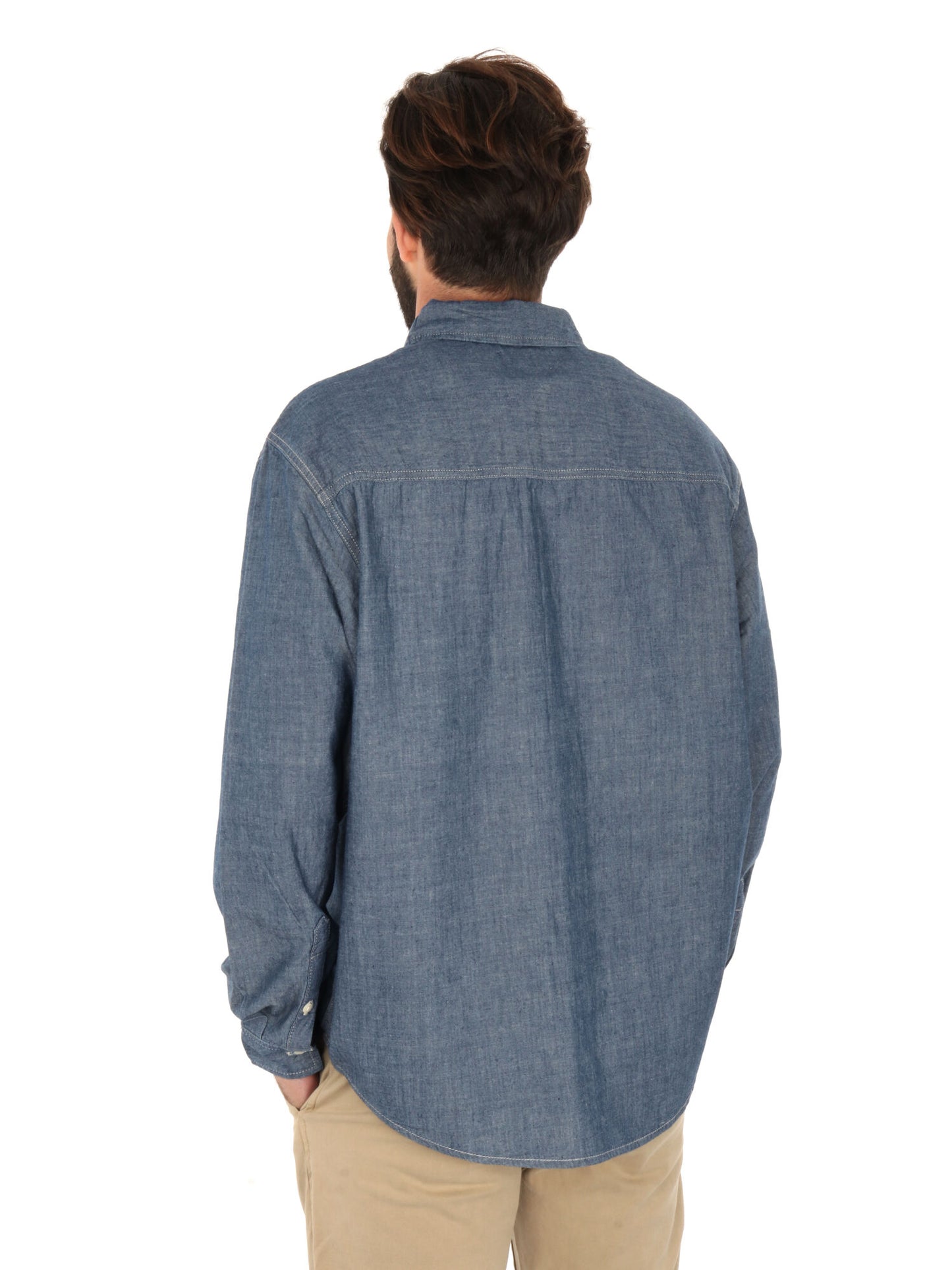 CAMICIA EASY CHAMBRAY CALVIN KLEIN UOMO JEANS