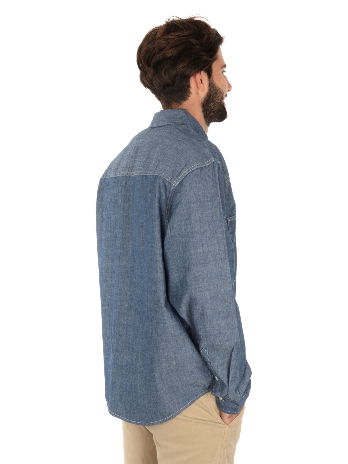 CAMICIA EASY CHAMBRAY CALVIN KLEIN UOMO JEANS