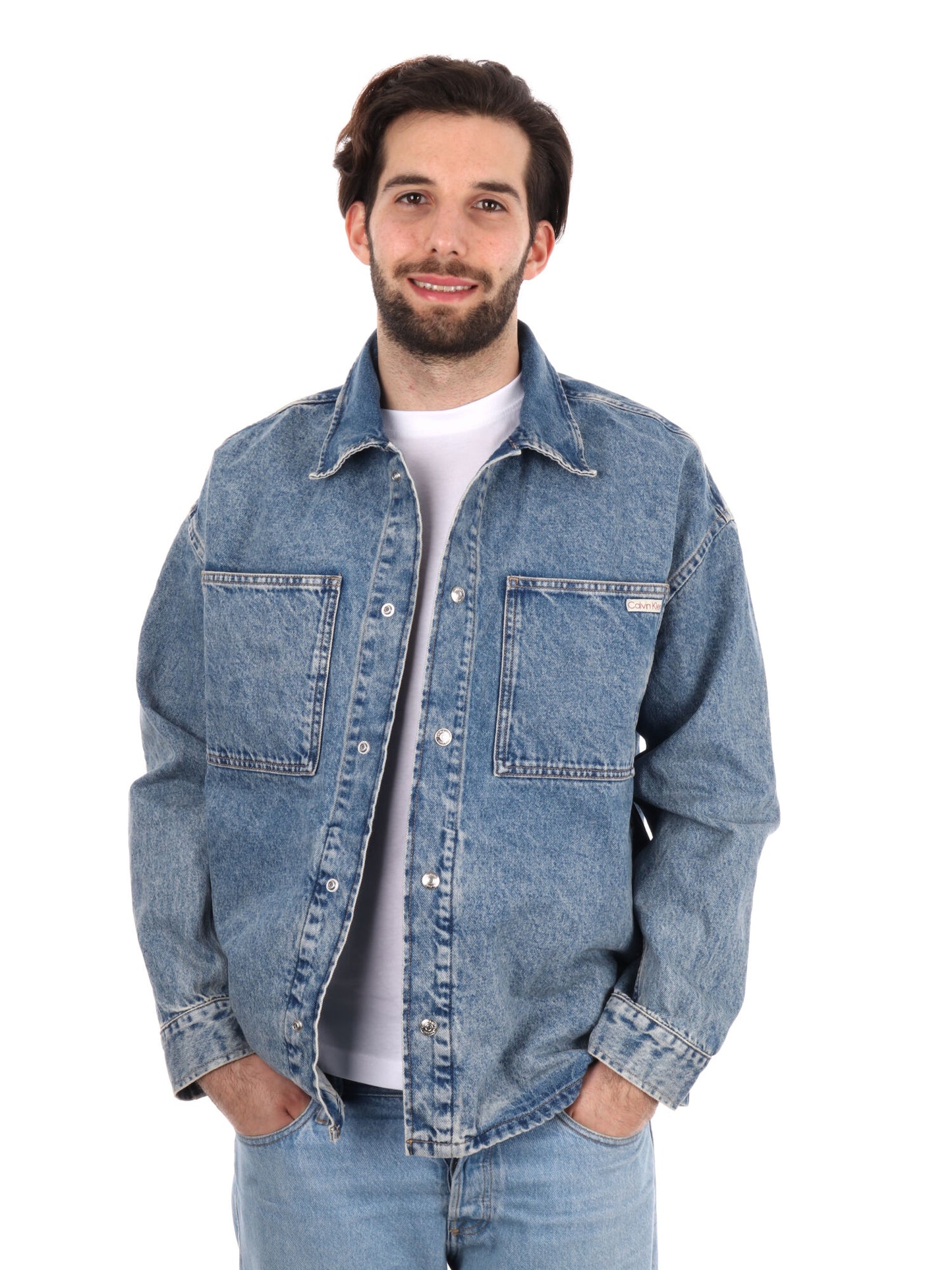 CAMICIA RELAXED CALVIN KLEIN JEANS UOMO JEANS