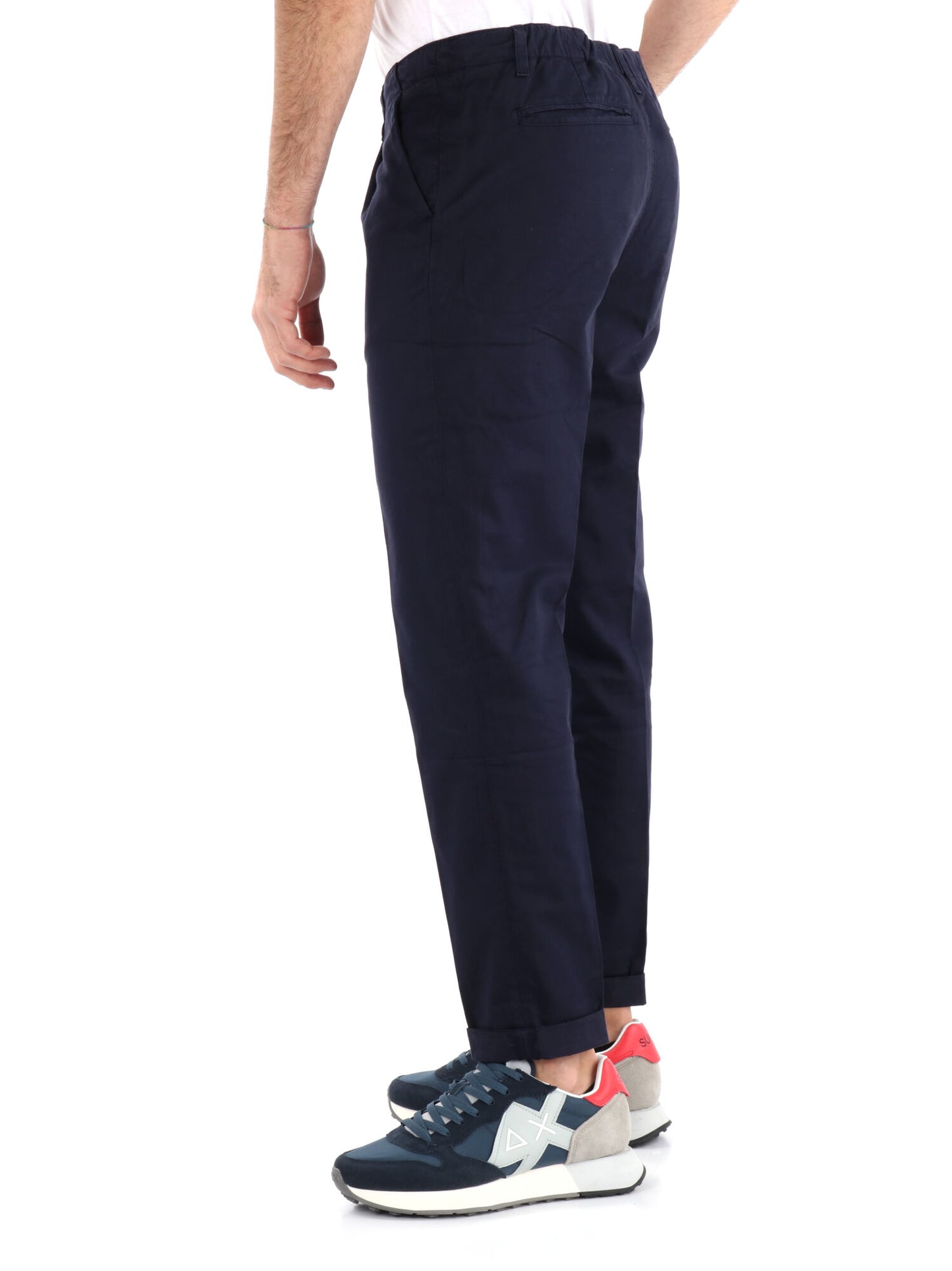 PANTALONE CON COULISSE 40WEFT UOMO BLU
