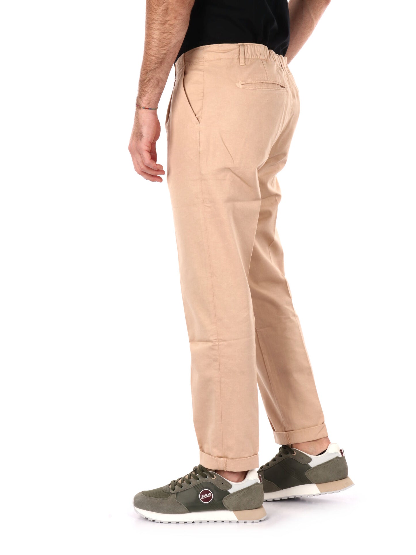 PANTALONE CON COULISSE 40WEFT UOMO BEIGE