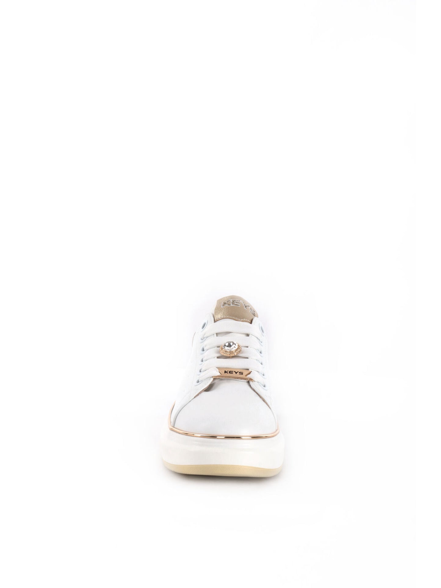 SNEAKERS CON CHARME SINISA KEYS DONNA BIANCO ORO