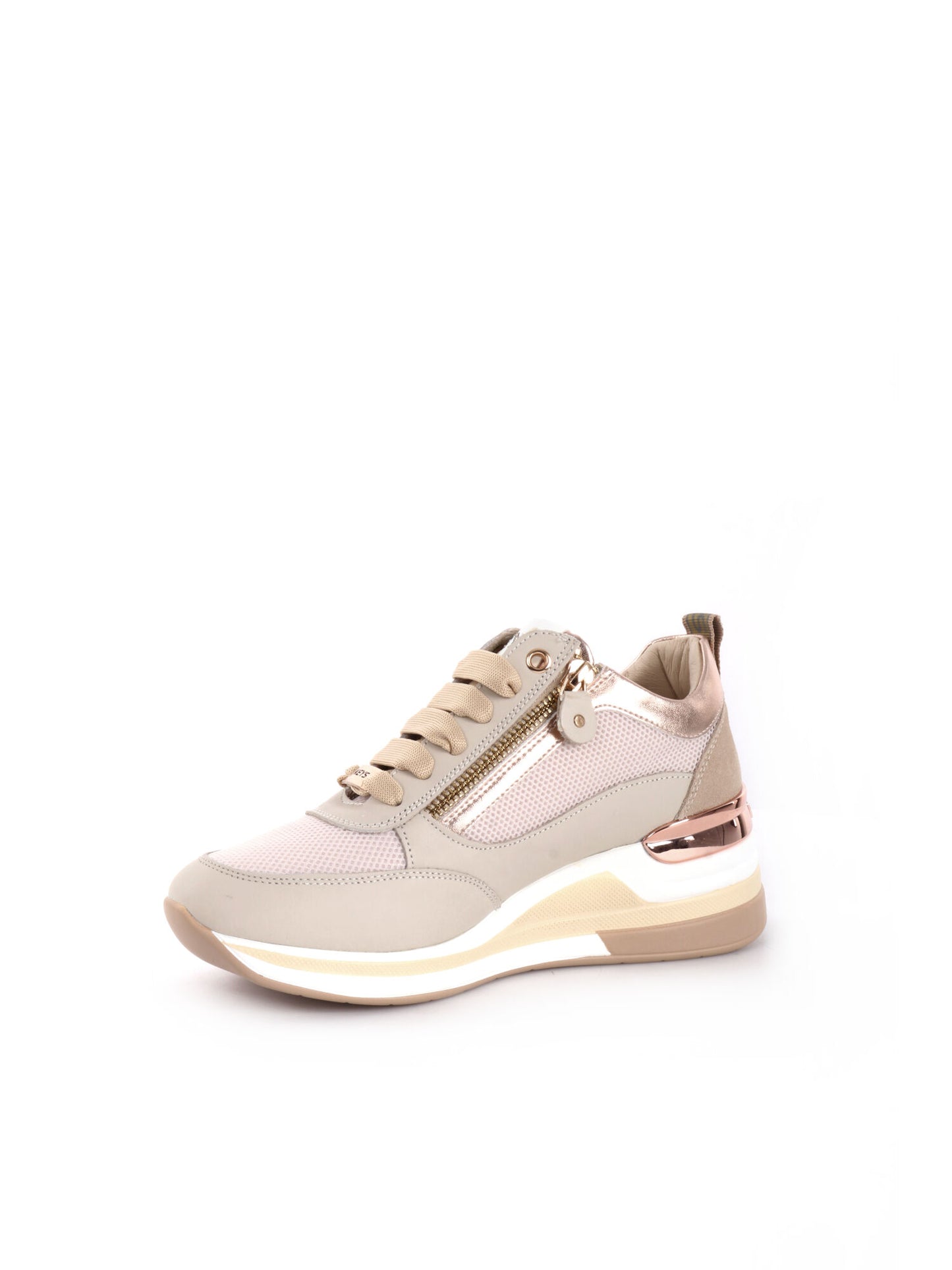 SNEAKERS CON ZEPPA SKY KEYS DONNA BEIGE