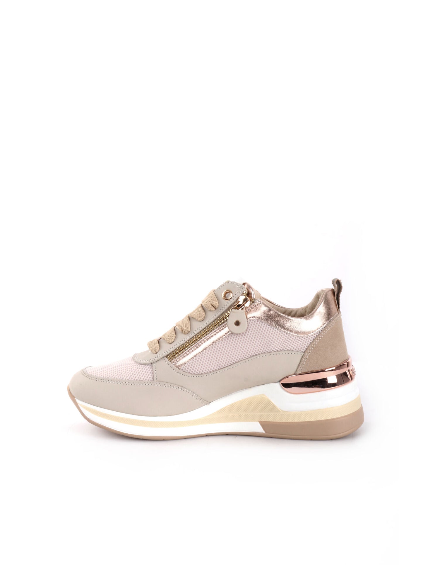 SNEAKERS CON ZEPPA SKY KEYS DONNA BEIGE
