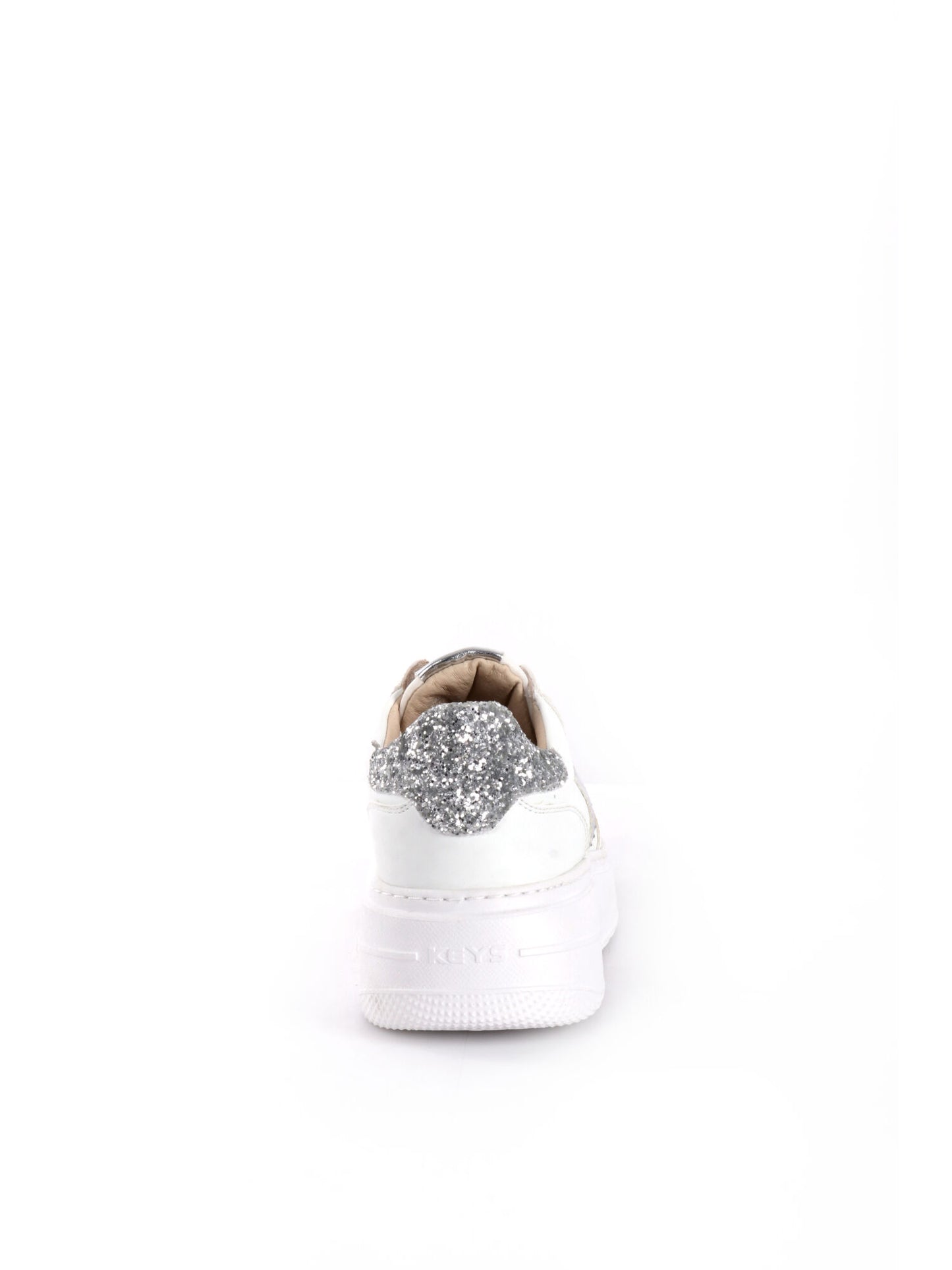 SNEAKERS PLATFORM VENUS KEYS DONNA BIANCO ARGENTO