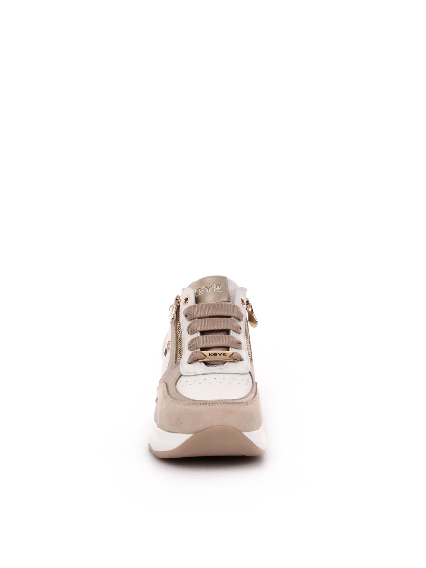 SNEAKERS CON ZEPPA ROSY KEYS DONNA BEIGE