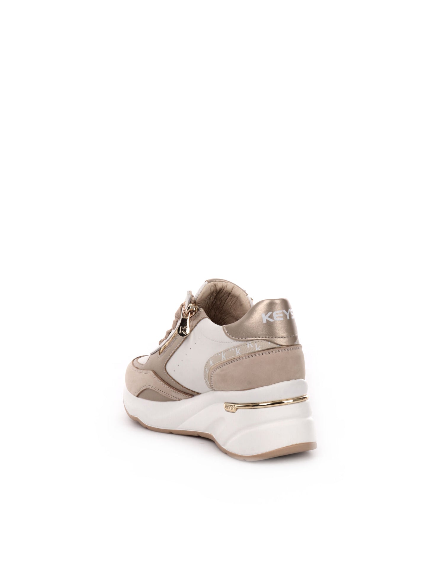 SNEAKERS CON ZEPPA ROSY KEYS DONNA BEIGE