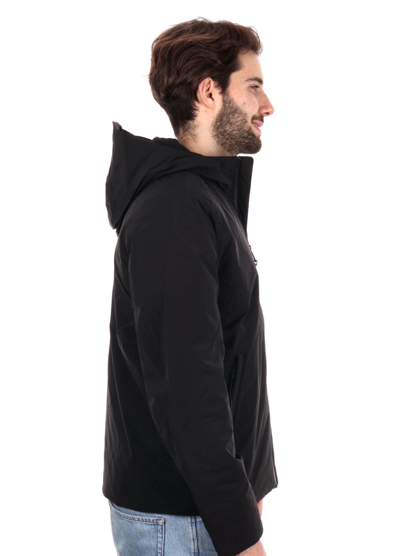 GIUBOTTO CON CAPPUCCIO TECNICO CALVIN KLEIN JEANS UOMO NERO