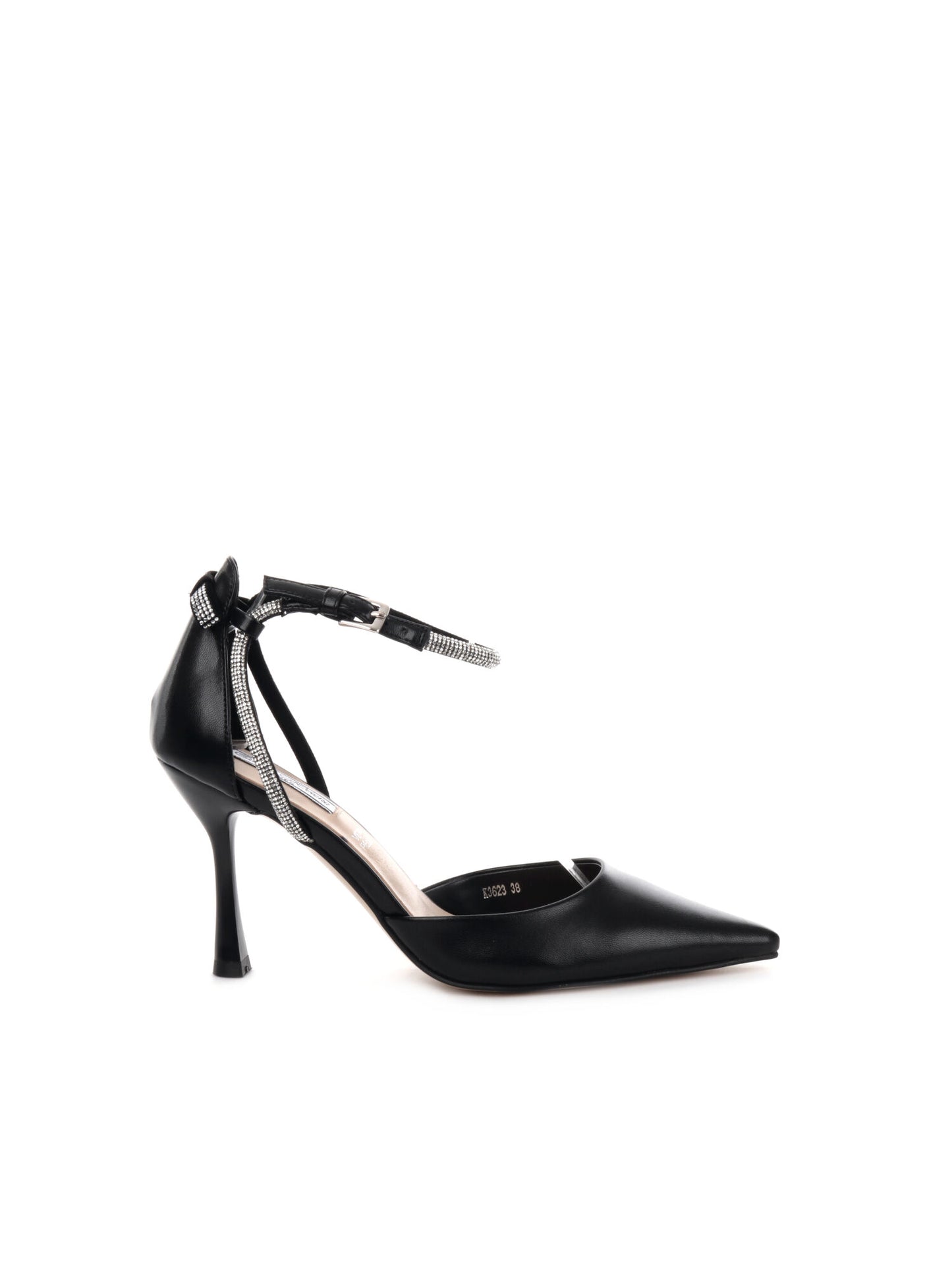 DECOLLETÉ CON STRASS QUEEN HELENA DONNA NERO