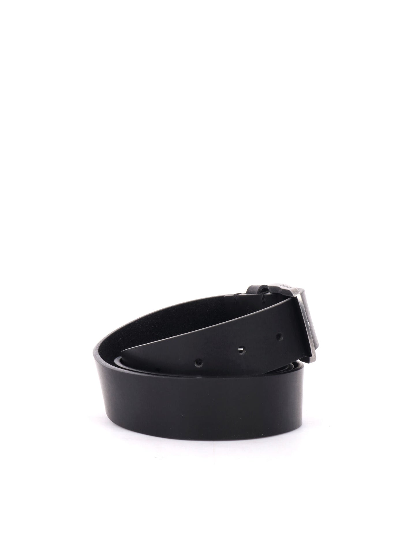 CINTURA IN PELLE CALVIN KLEIN JEANS NERO