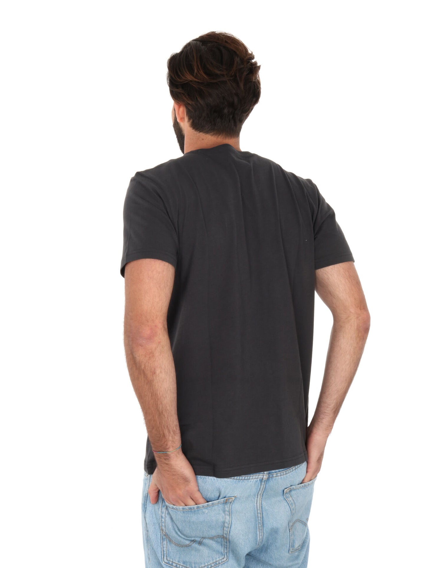 T-SHIRT PACH LOGO LEE UOMO NERO