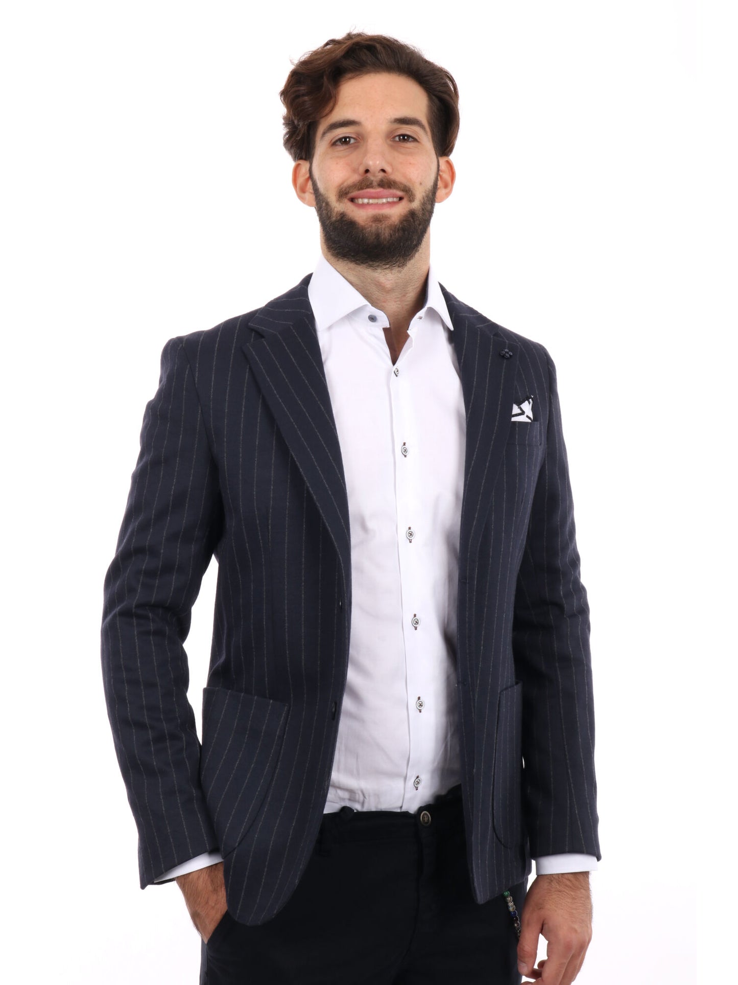 GIACCA PUNTO MILANO FB UOMO BLU