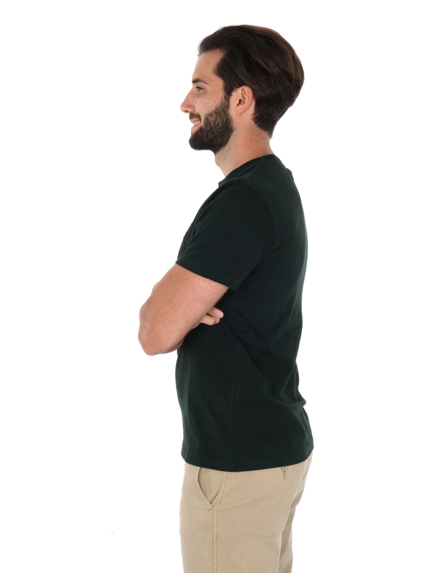 T-SHIRT ESSENTIAL LOGO SUPERDRY UOMO VERDE