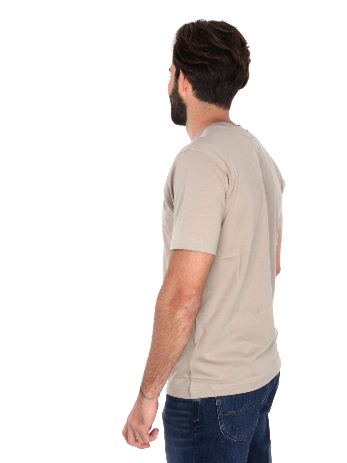 T-SHIRT LOGO GRADIENT NEW BALANCE UOMO FANGO