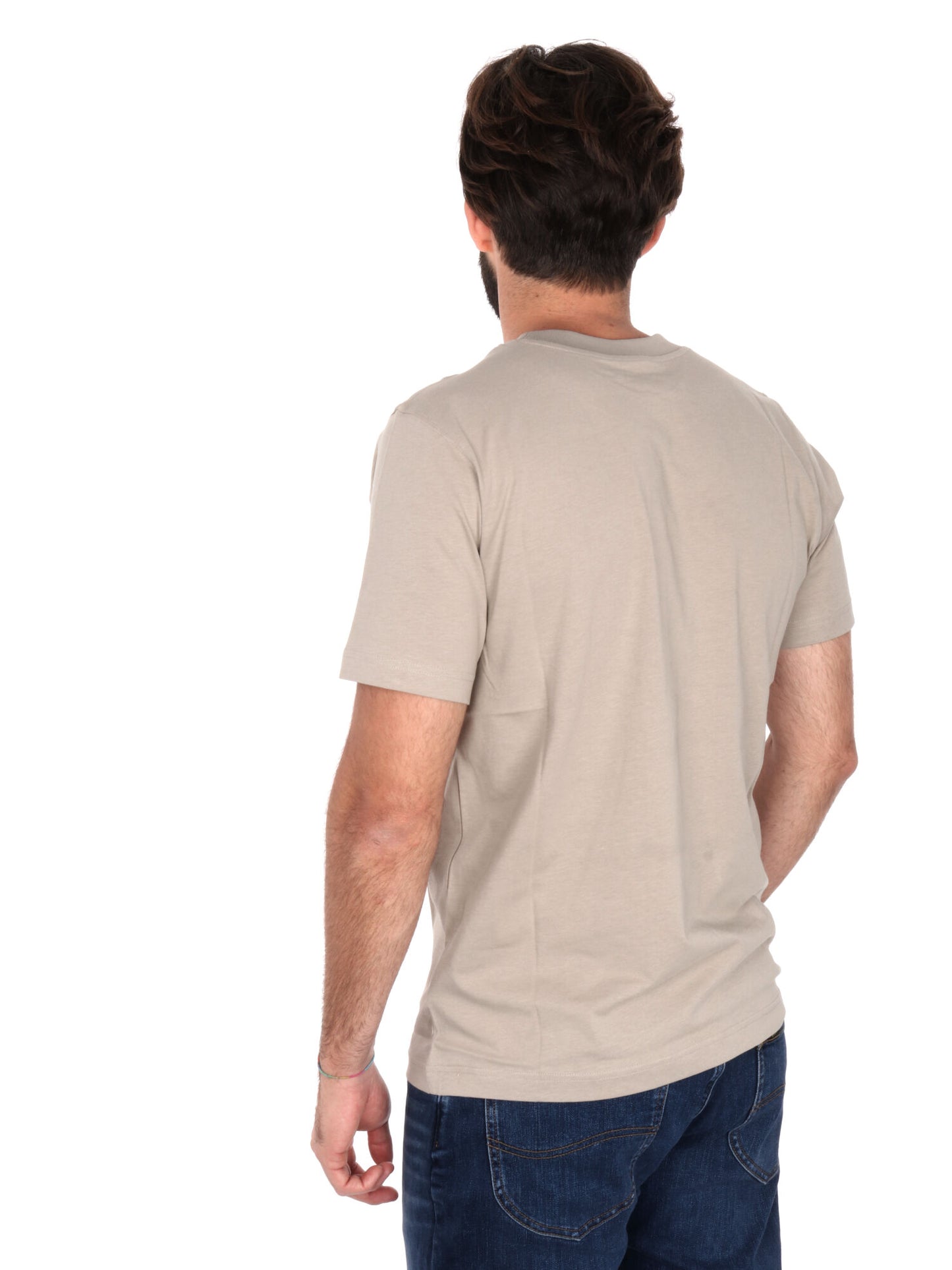 T-SHIRT LOGO GRADIENT NEW BALANCE UOMO FANGO