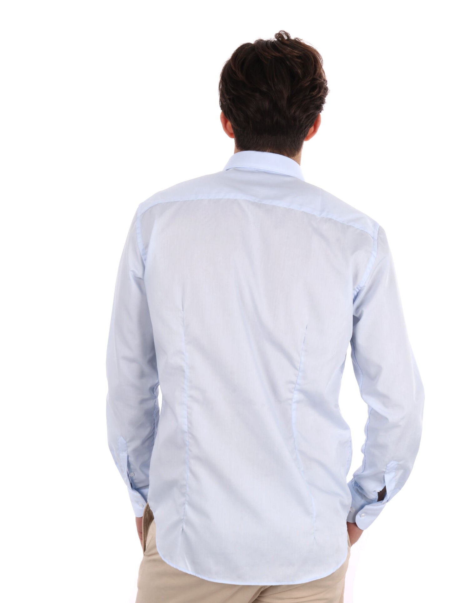 CAMICIA NAPOLI FB UOMO CELESTE
