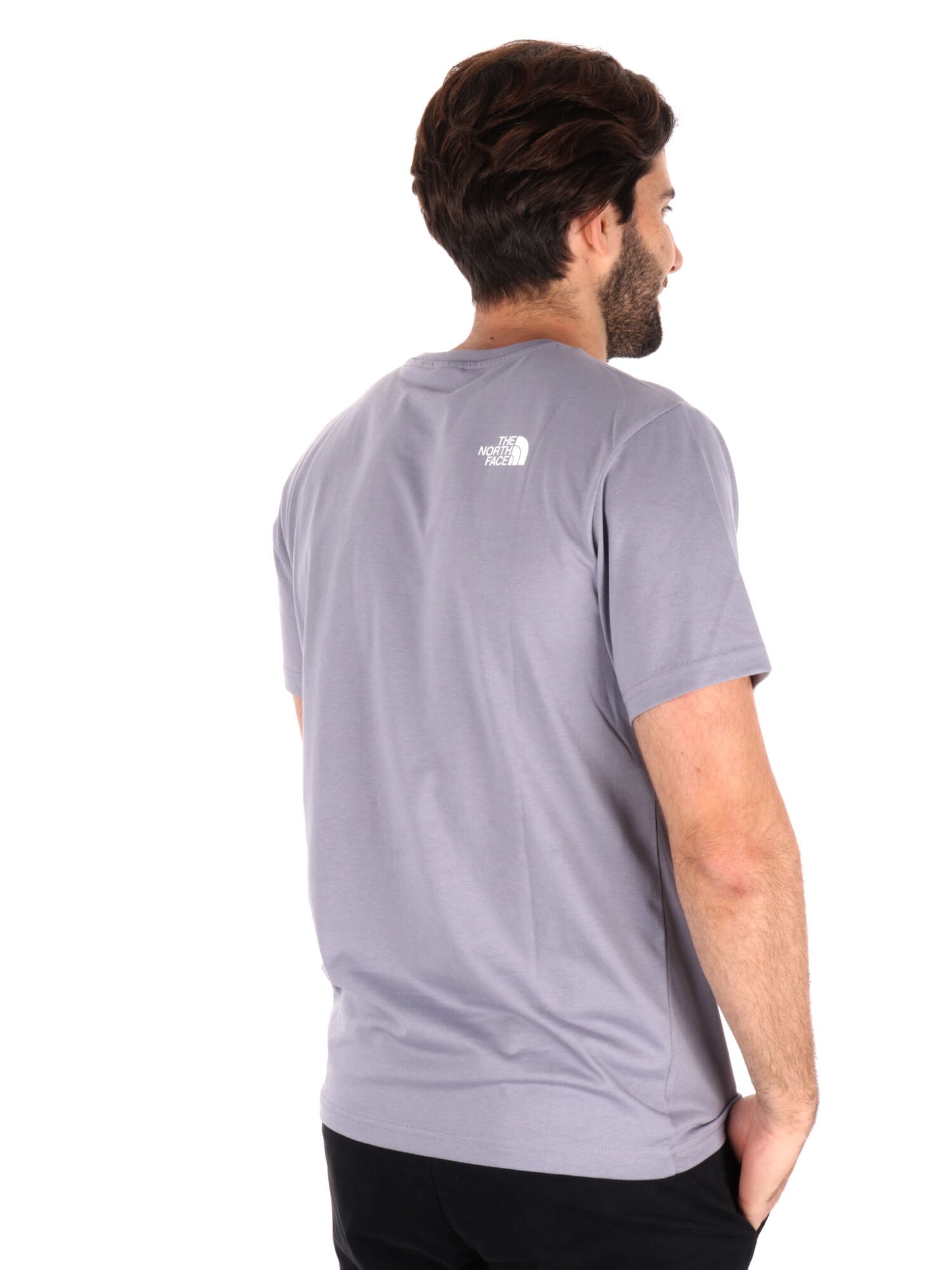 T-SHIRT MOUNTAIN LINE THE NORTH FACE UOMO GRIGIO
