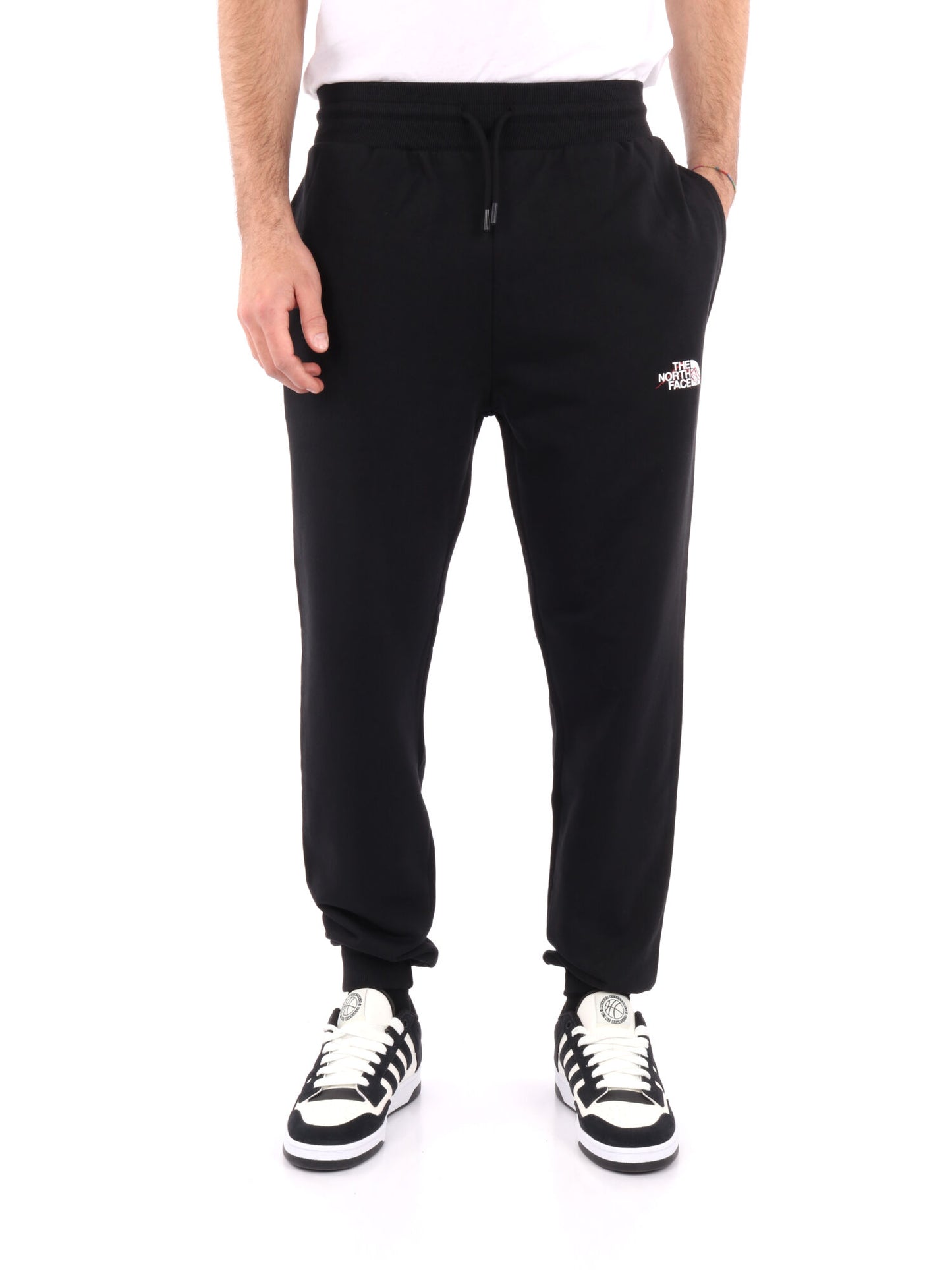PANTALONE JOGGING MOUNTAIN LINE THE NORTH FACE UOMO NERO
