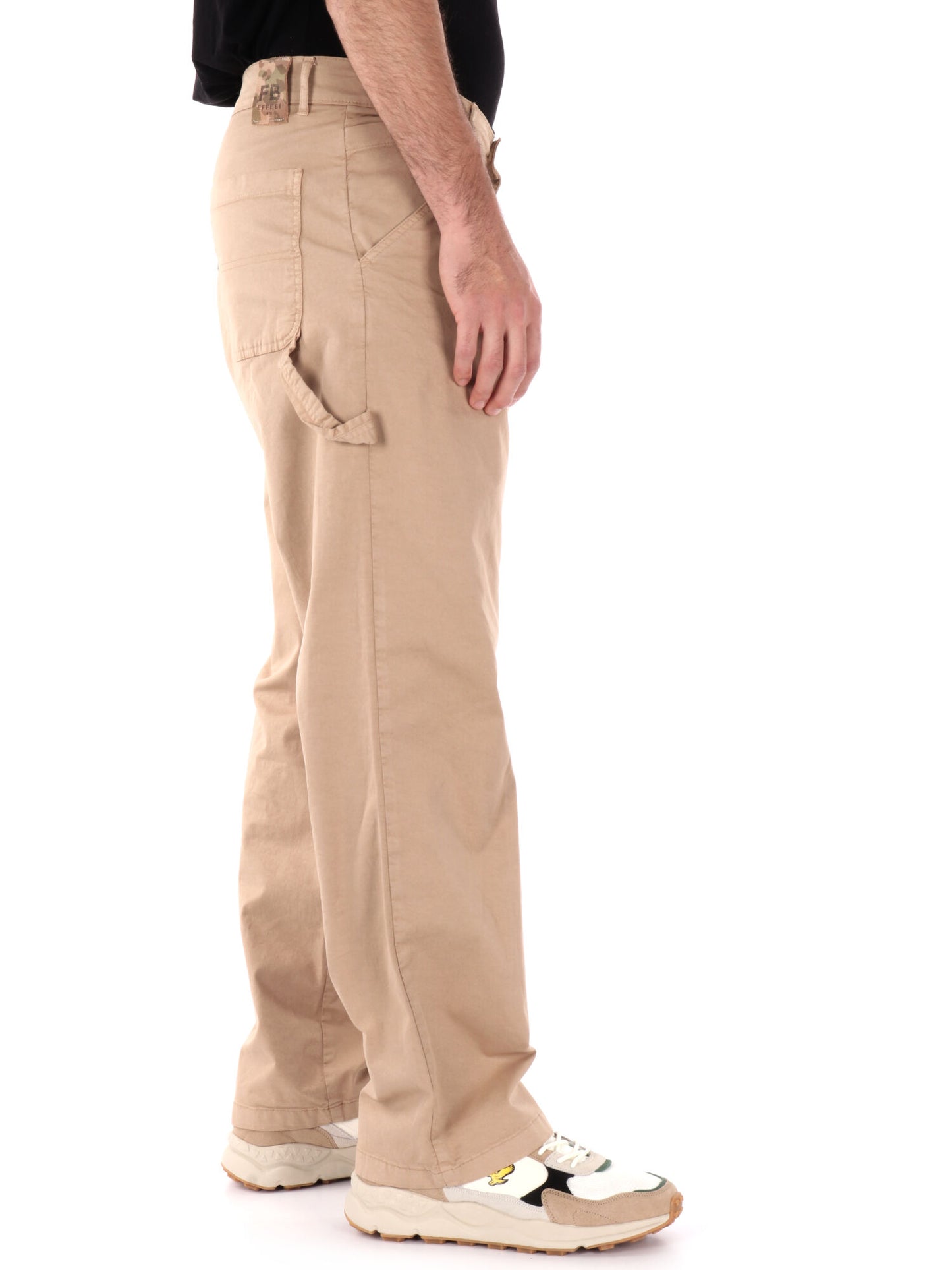 PANTALONE LOOSE FIT FB UOMO BISCOTTO