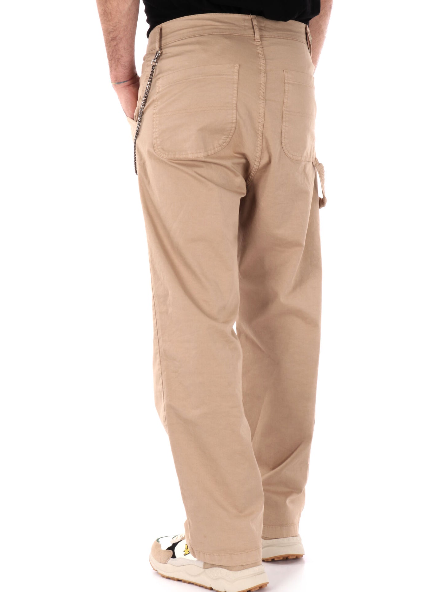 PANTALONE LOOSE FIT FB UOMO BISCOTTO
