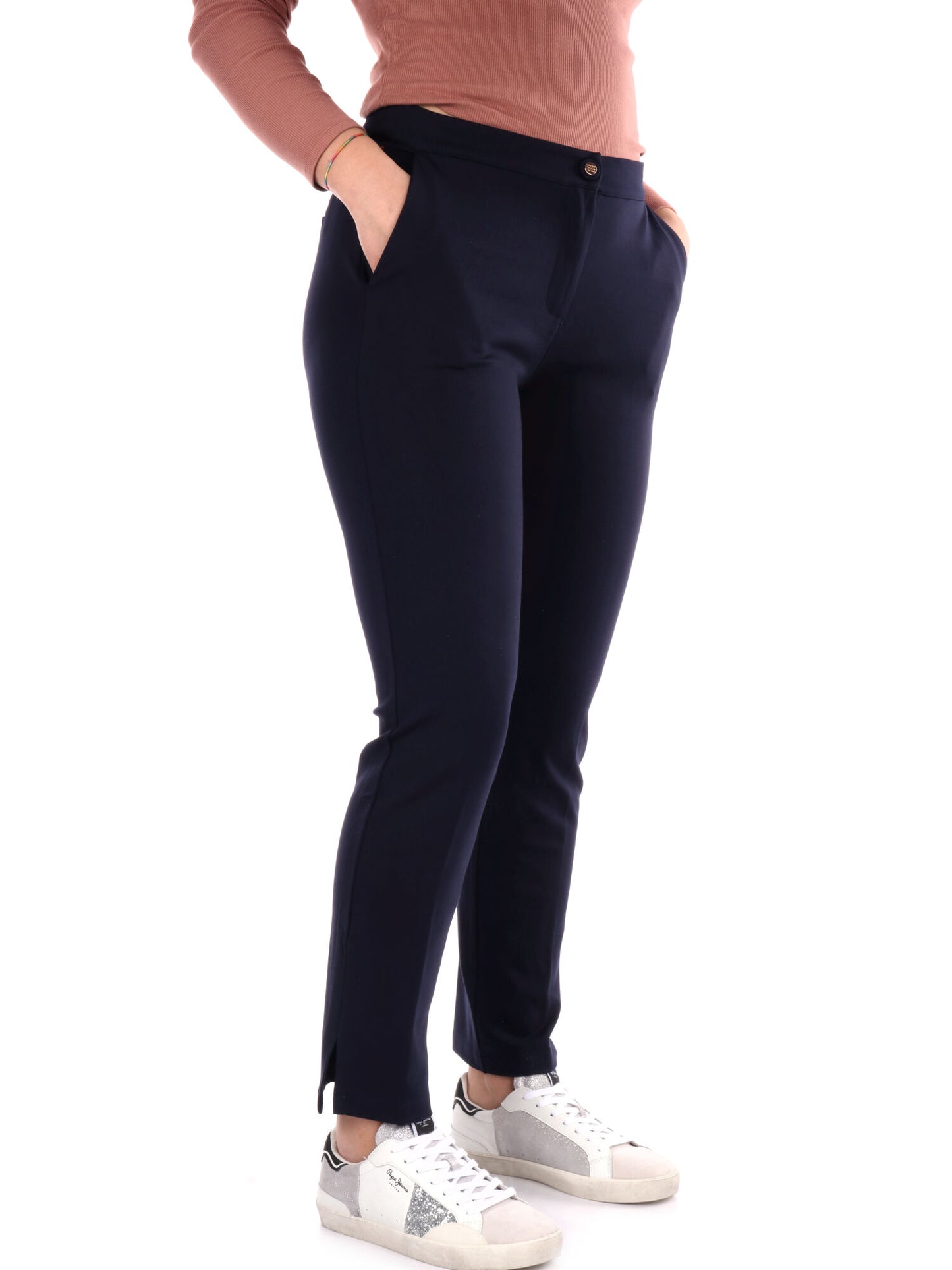 PANTALONE PUNTO MILANO ARTIGLI DONNA BLU