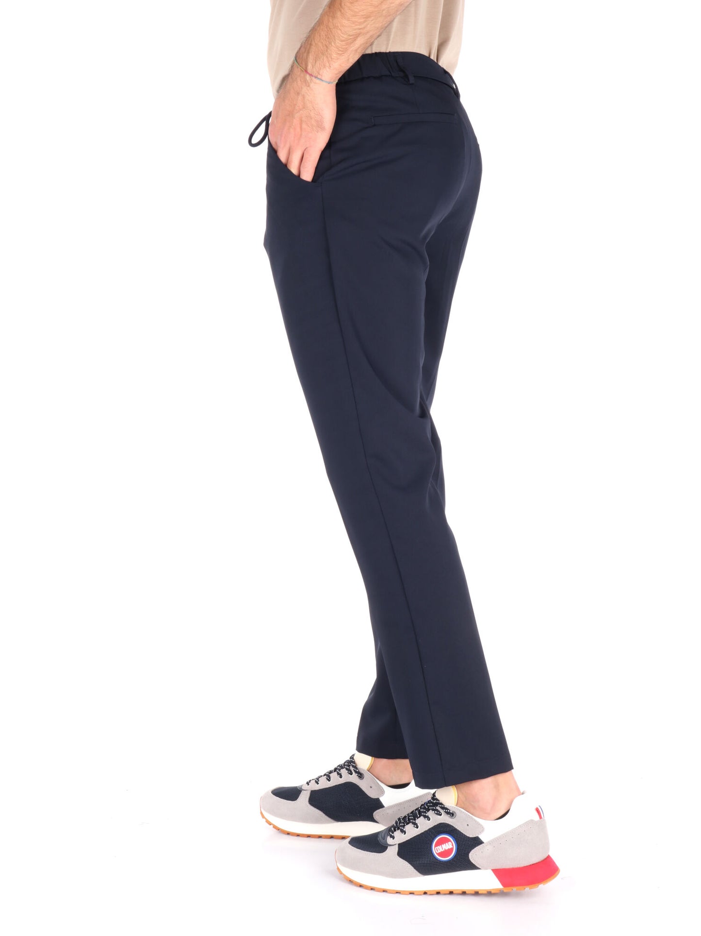 PANTALACCIO CON PENCES YES ZEE UOMO BLU