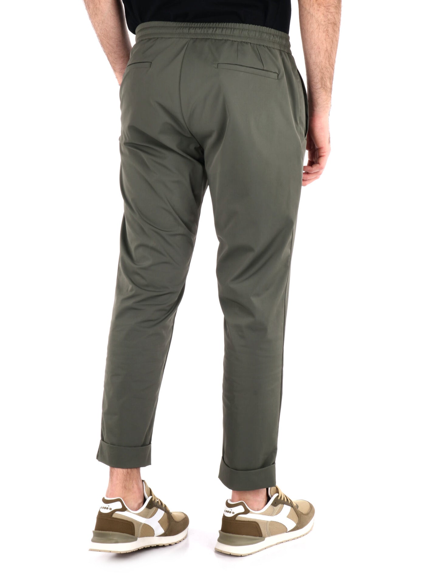PANTALACCIO TECNICO FB UOMO VERDE MILITARE