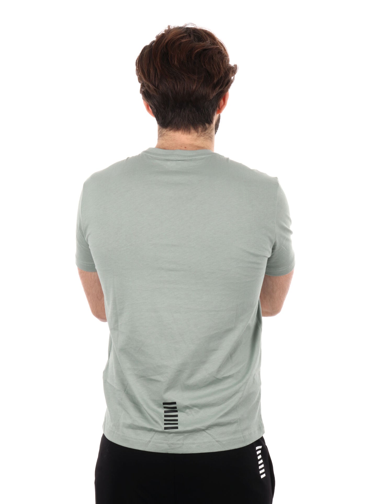 T-SHIRT CORE IDENTITY EA7 EMPORIO ARMANI UOMO SALVIA
