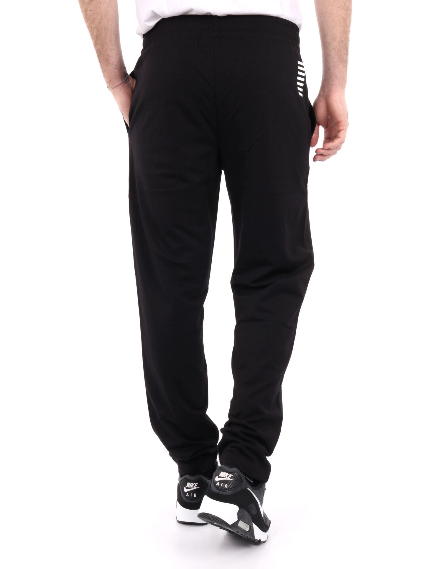 PANTALONE SPORTIVO EA7 EMPORIO ARMANI DA UOMO NERO
